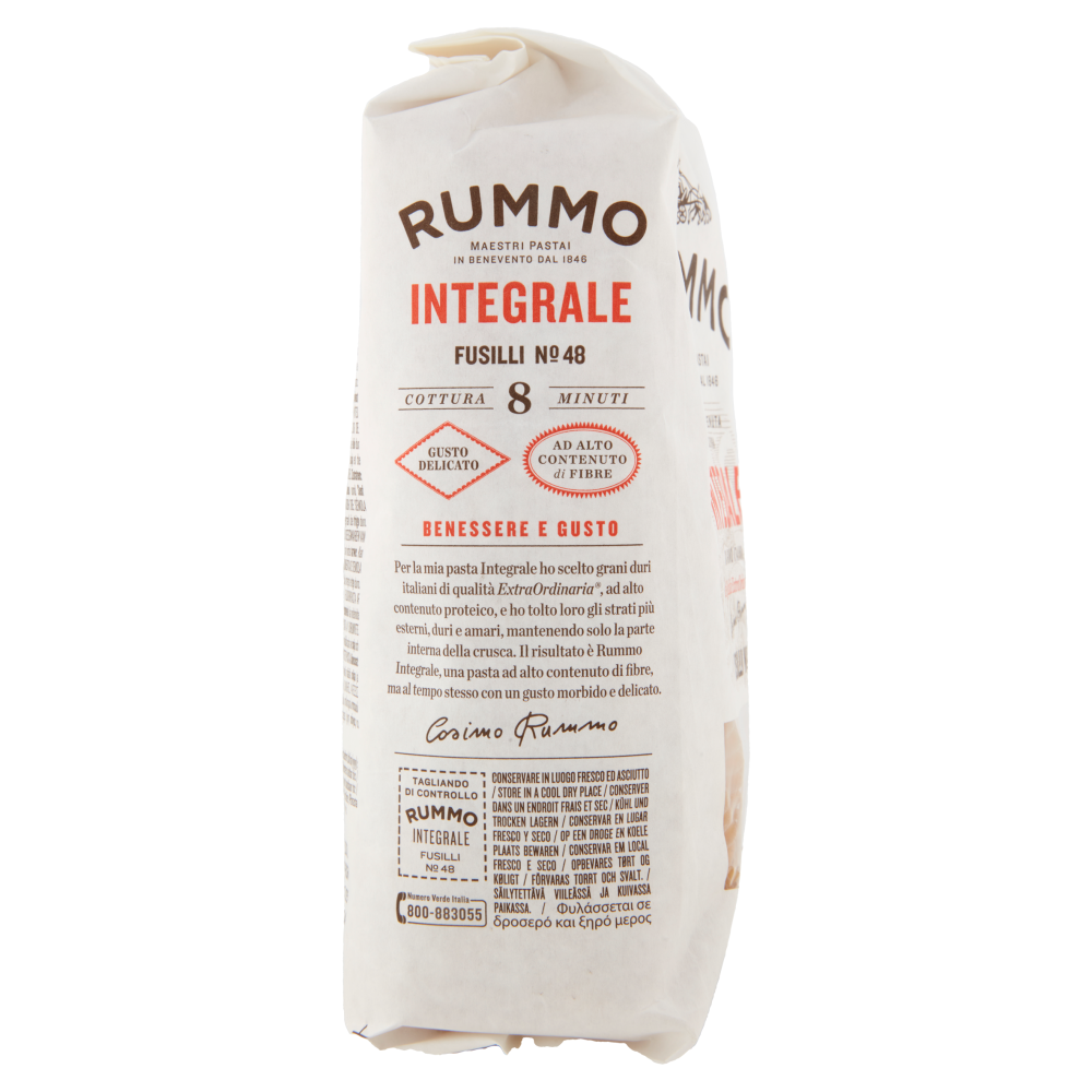 Rummo Integrale Fusilli N° 48 500 g
