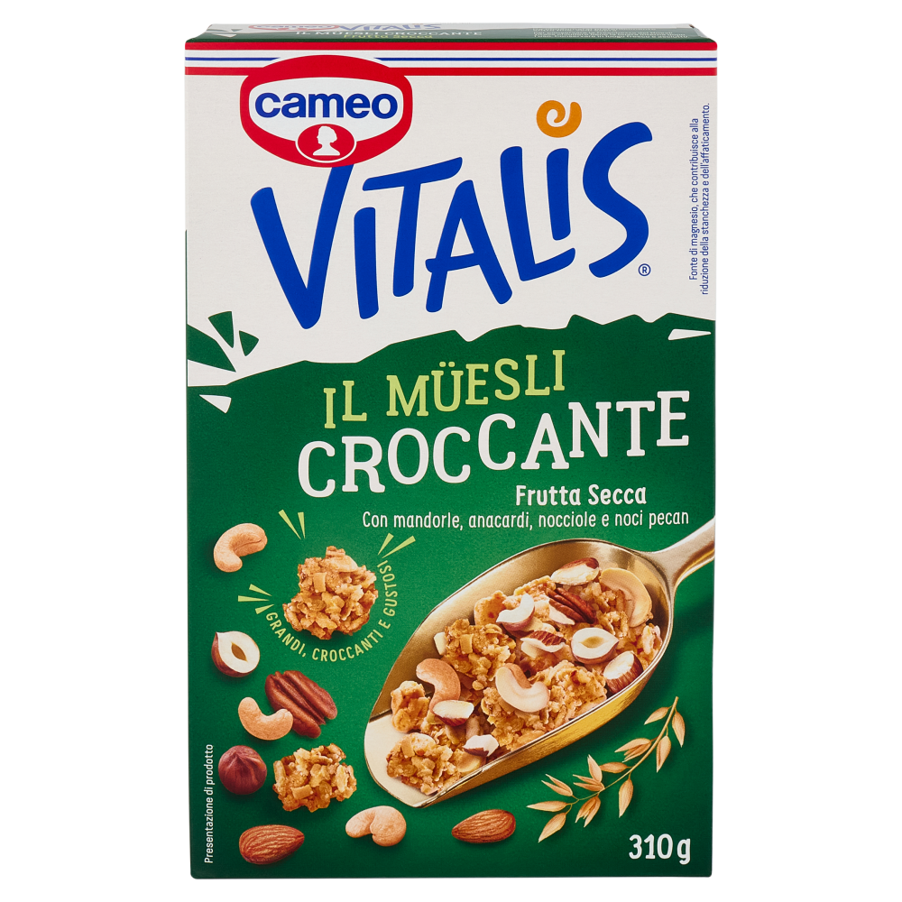 cameo Vitalis il Müesli Croccante Frutta Secca 310 g