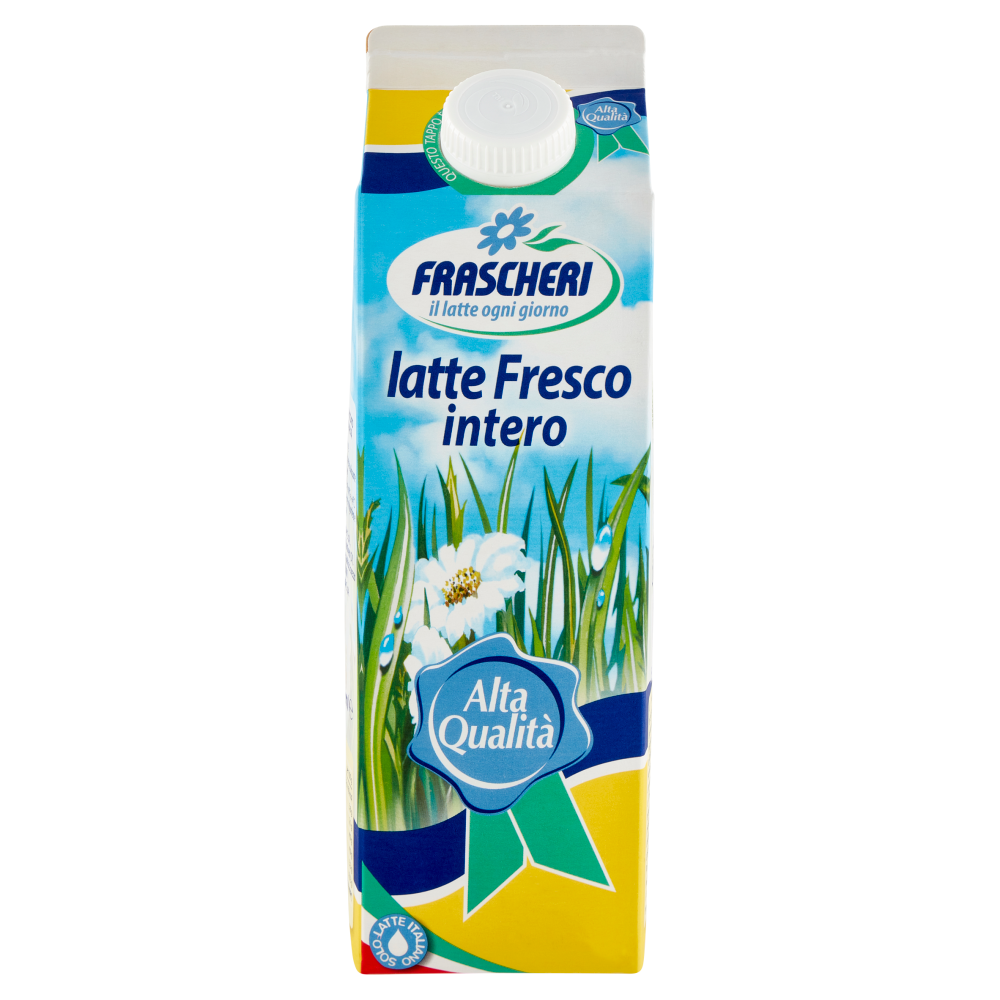 Frascheri latte Fresco intero Alta Qualit&agrave; 1000 ml