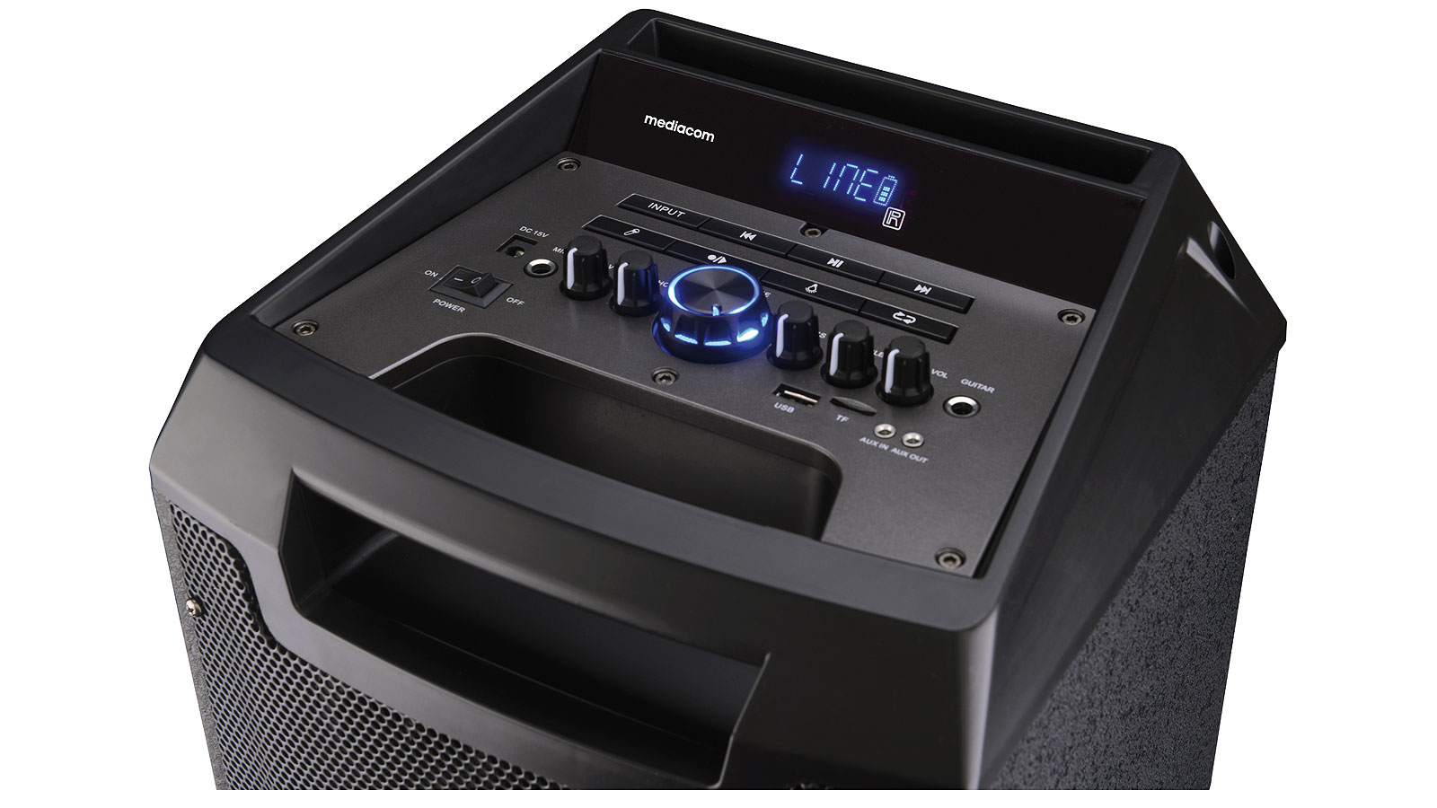 Mediacom MusicBox X90S Sistema PA trolley 90 W Nero