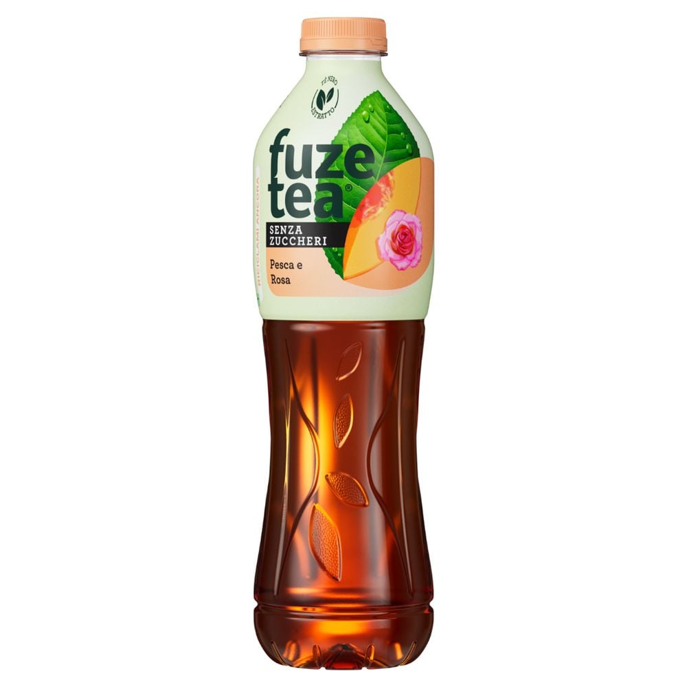 Fuze Tea Senza Zuccheri, Tè Nero Pesca Con Una Nota Di Rosa 1.25L