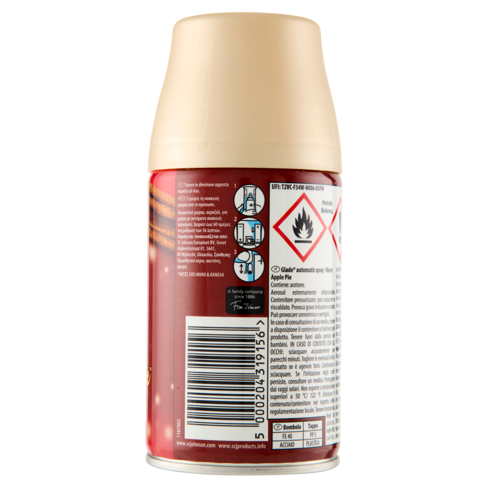 Glade® Automatic Spray Ricarica Limited Edition Warm Apple Pie 269ml