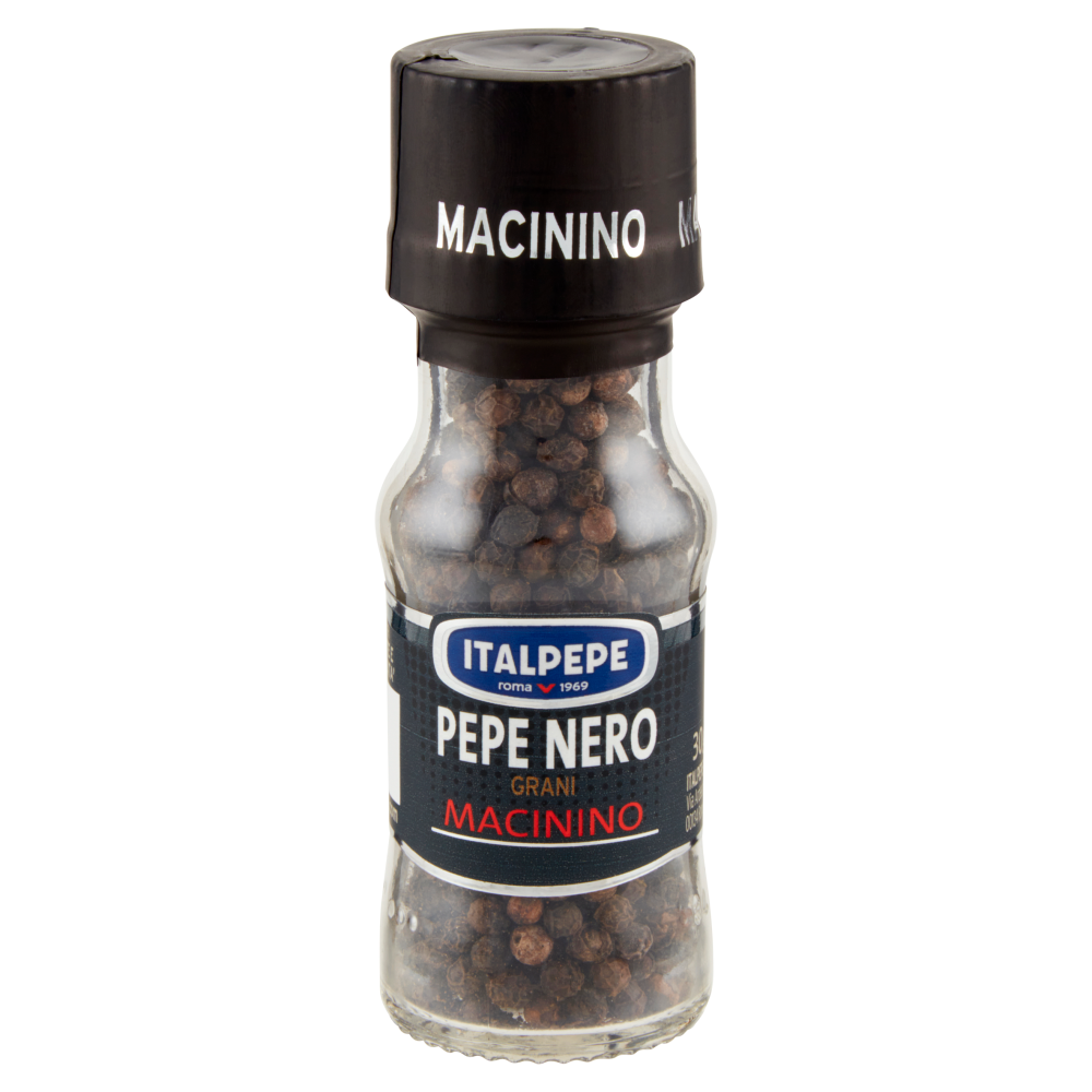Italpepe Pepe Nero Grani Macinino 30 g