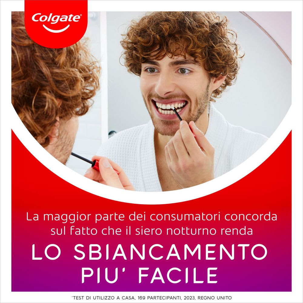Colgate Max White Overnight siero sbiancante notturno 2,5 ml