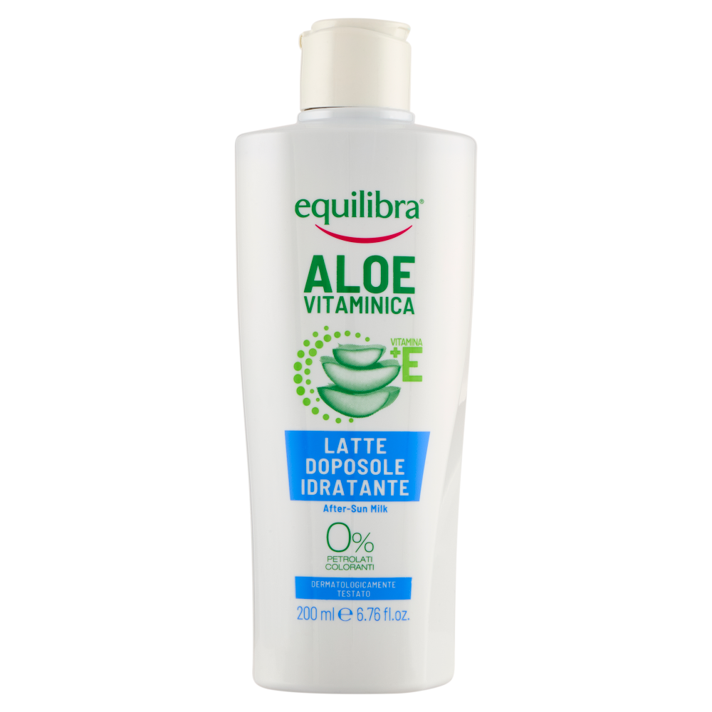 equilibra Aloe Vitaminica Latte Doposole Idratante 200 ml