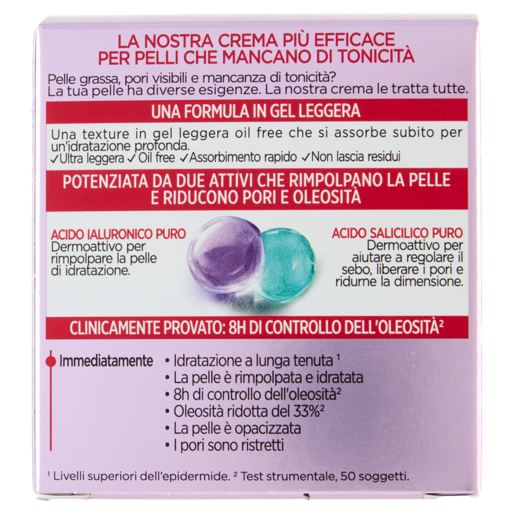 L'Or&eacute;al Paris Revitalift Filler Crema-Gel Acido Ialuronico 8H Oil Control 50 ml