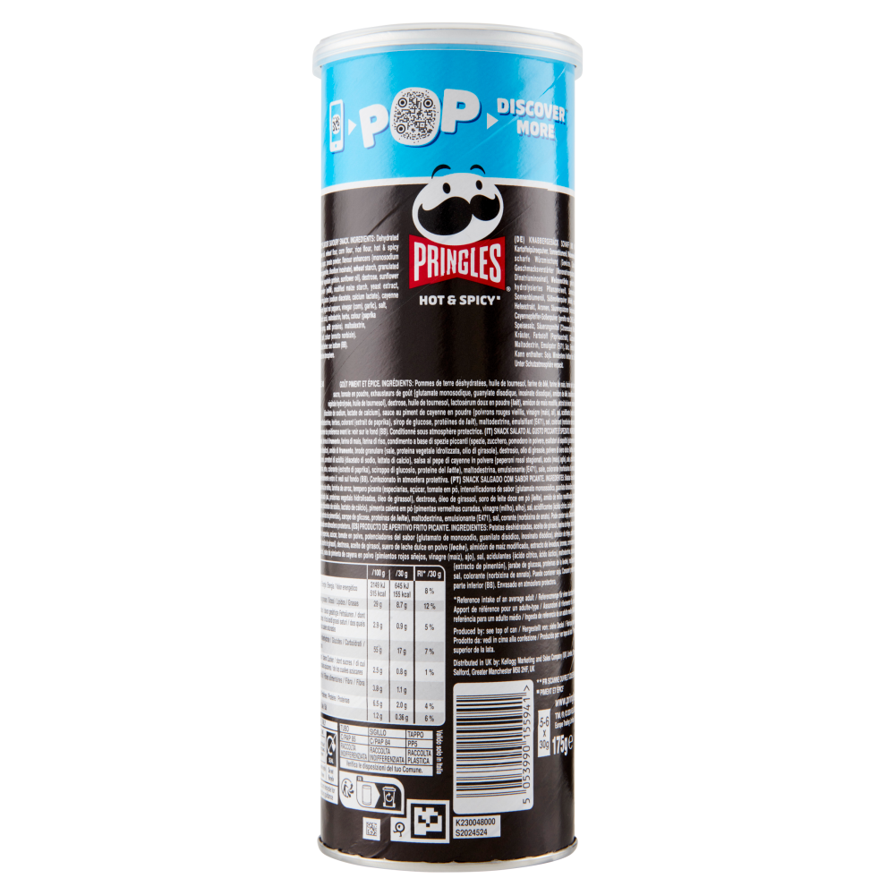 Pringles Hot & Spicy 175 g