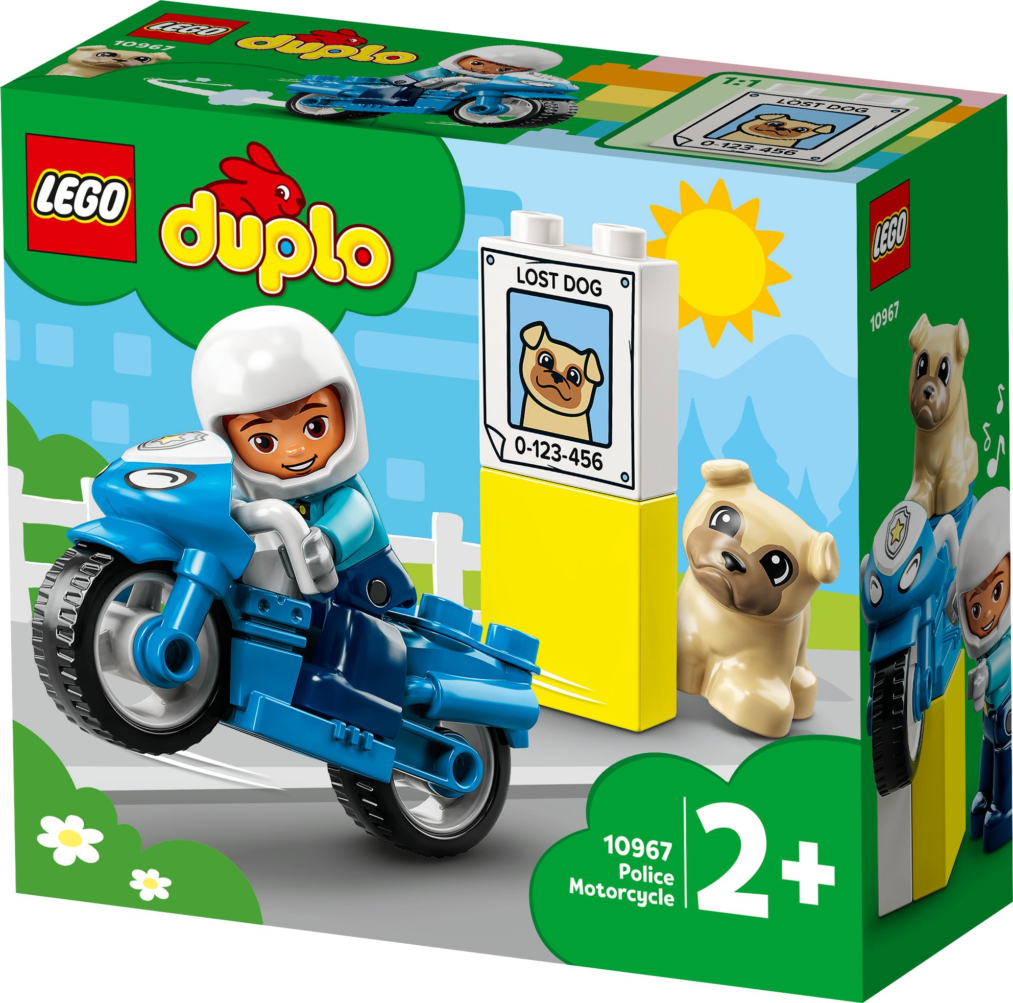 LEGO DUPLO Motocicletta della polizia