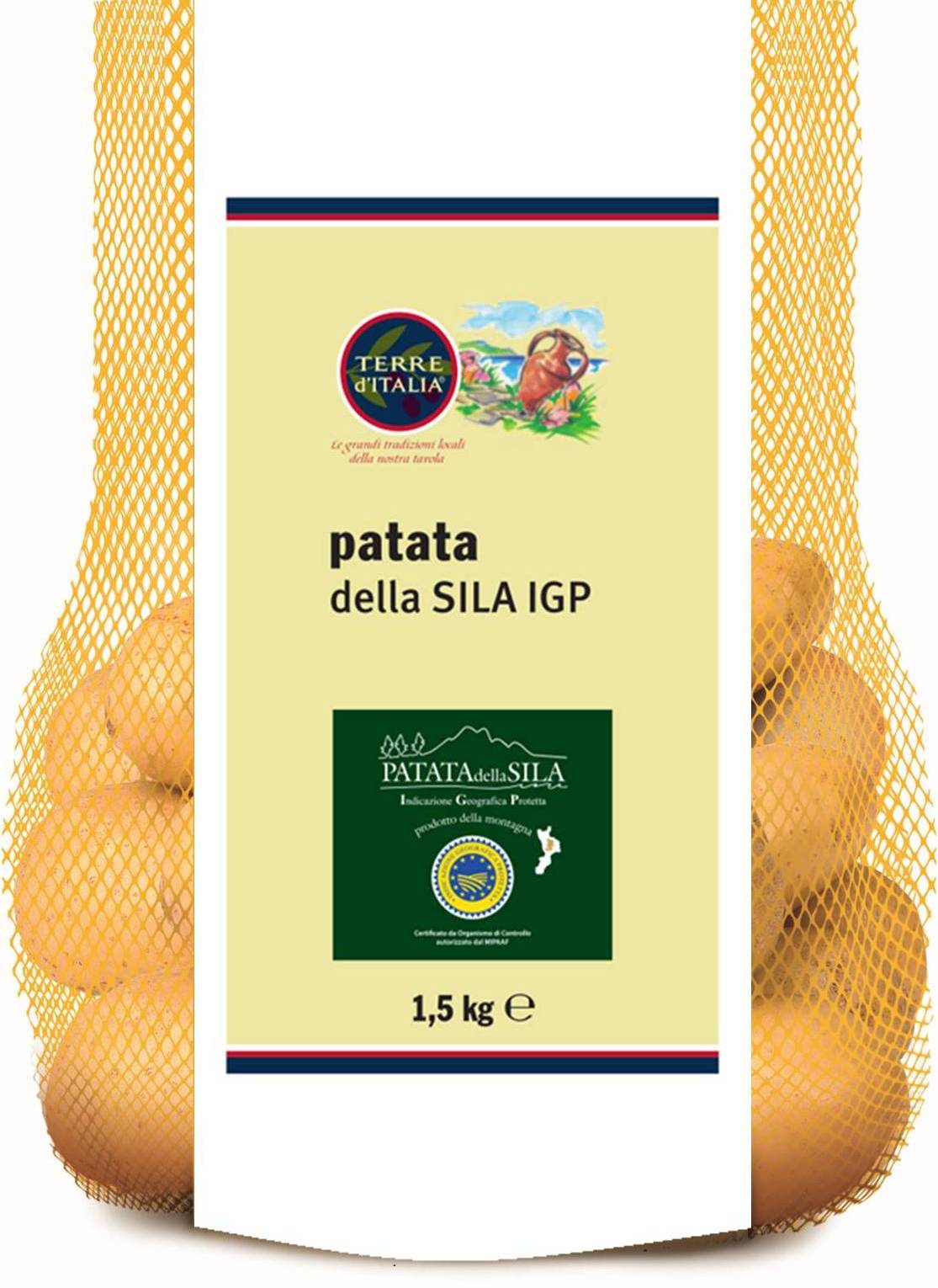 Terre d'Italia Patata della Sila IGP 1,5 kg