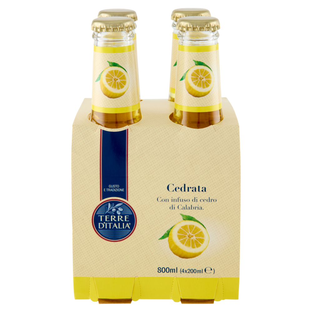 Terre d'Italia Cedrata 4 x 200 ml