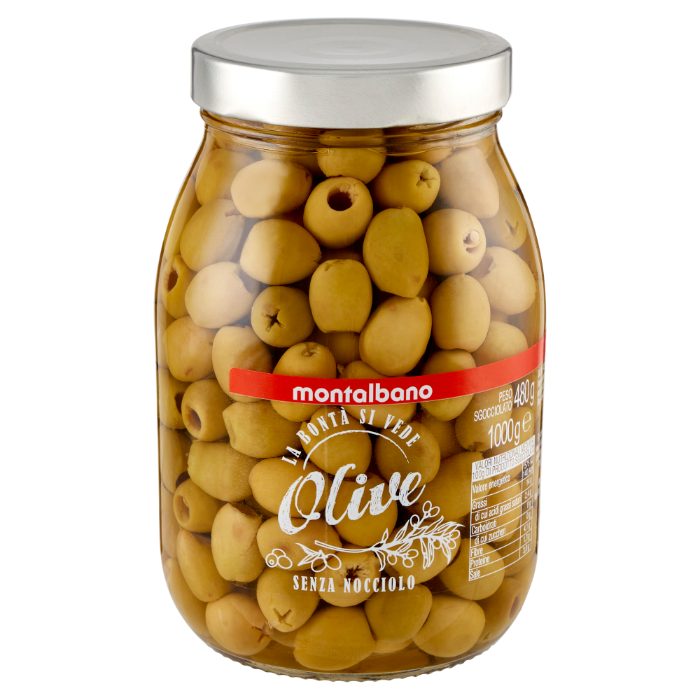 montalbano Olive Senza Nocciolo 1000 g