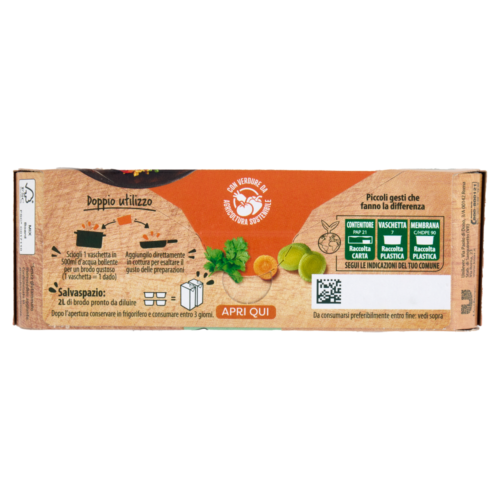 Knorr Cuore di Brodo Delicato 4 x 28 g