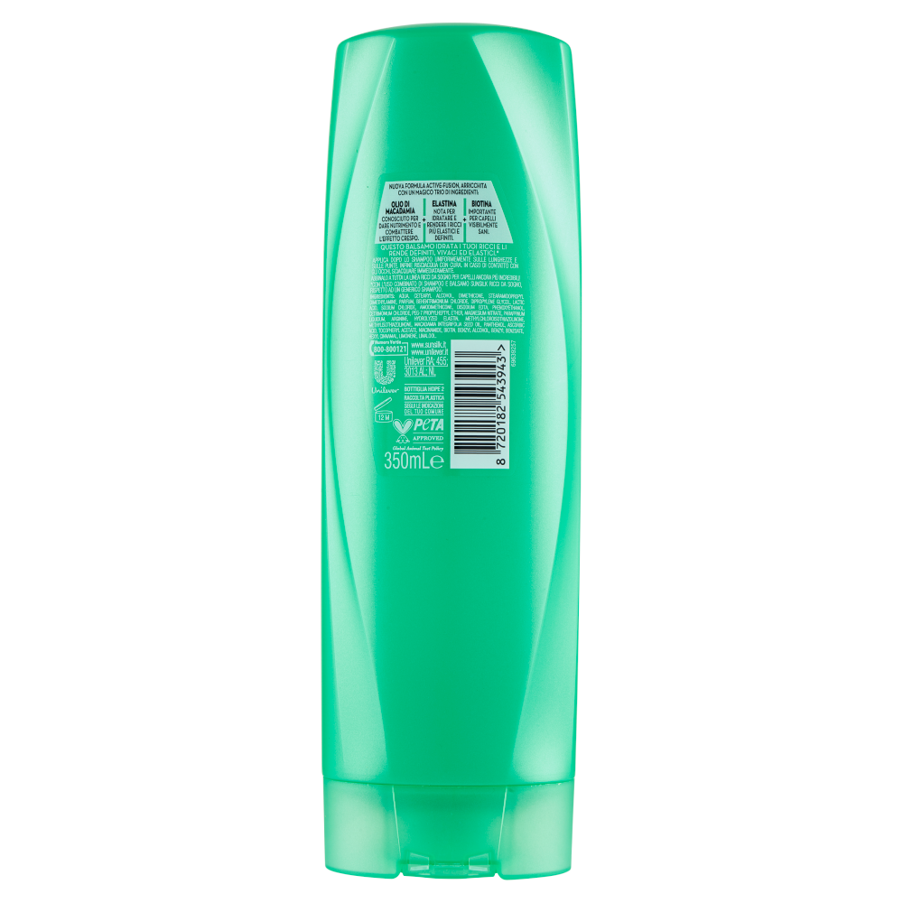 sunsilk Ricci da Sogno Balsamo per Capelli Ricci, Definiti ed Elastici 350 ml