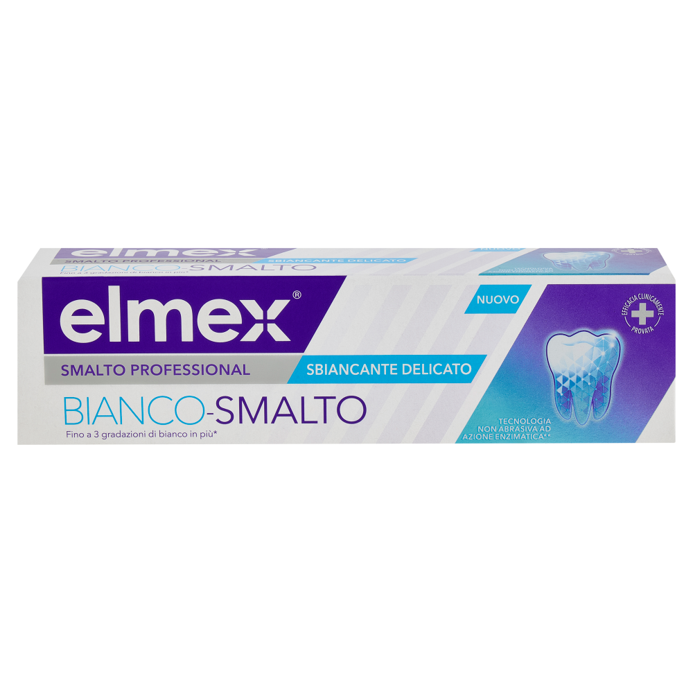 elmex dentifricio Smalto Professional Bianco-smalto sbiancante delicato 75 ml