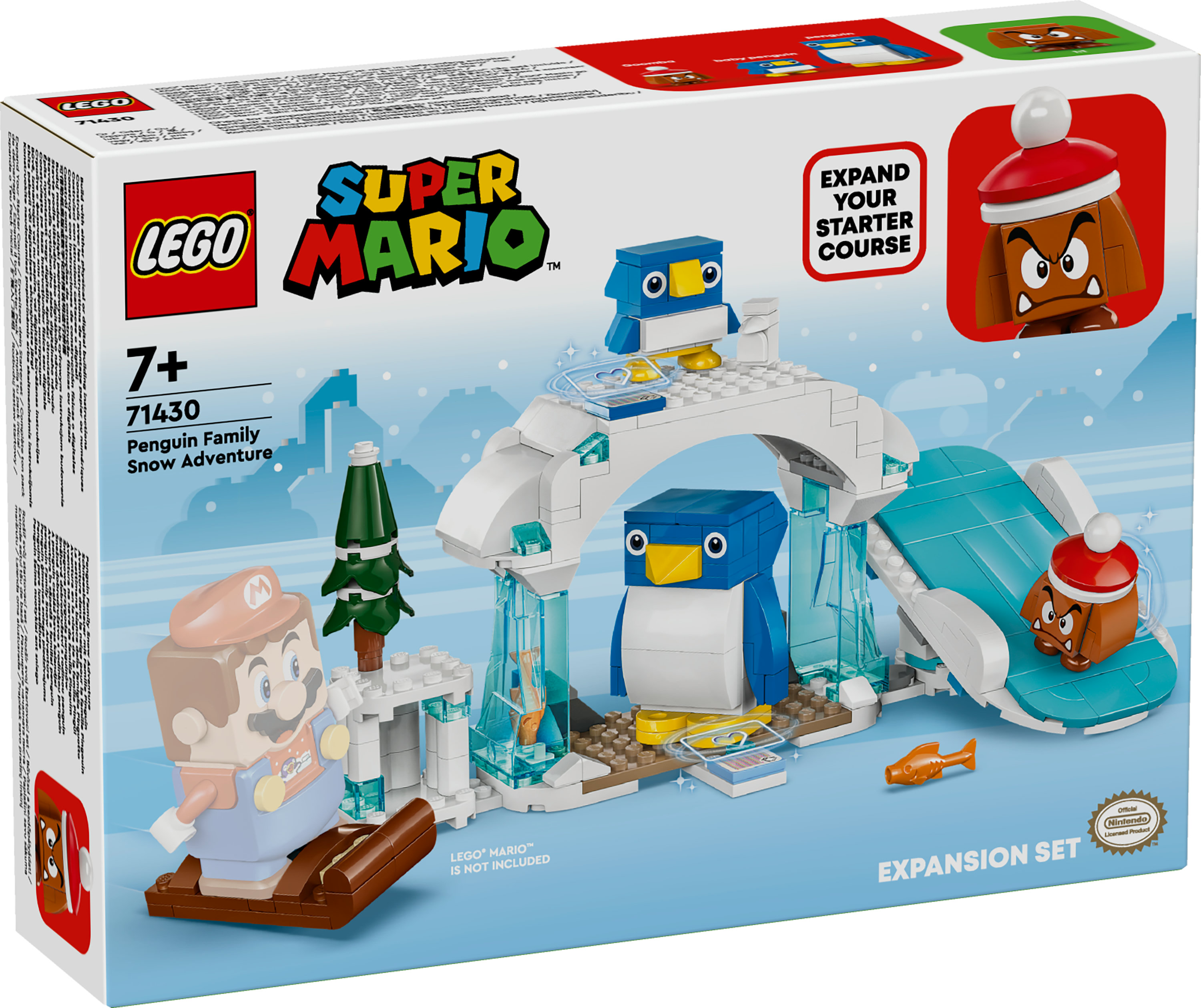 LEGO Super Mario Pack di espansione La settimana bianca della famiglia Pinguotto