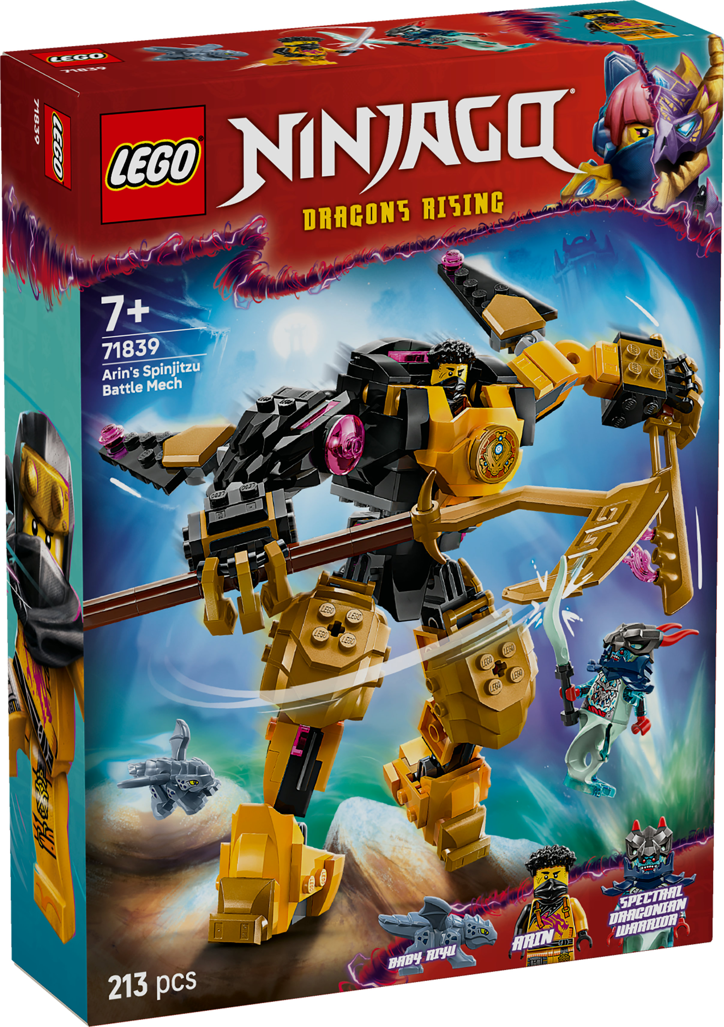 LEGO NINJAGO Battle Mech Spinjitzu di Arin