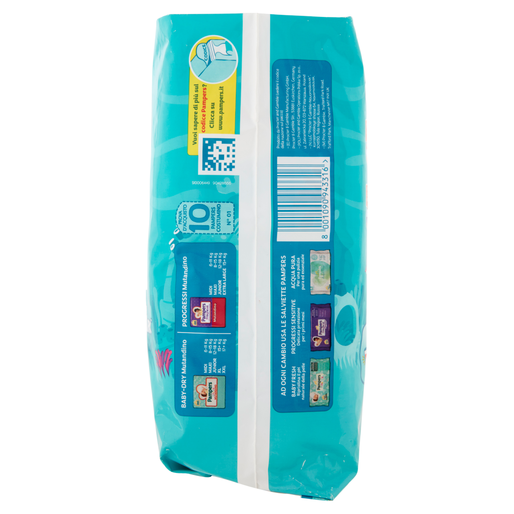 Pampers Costumino 5-6 10 pz