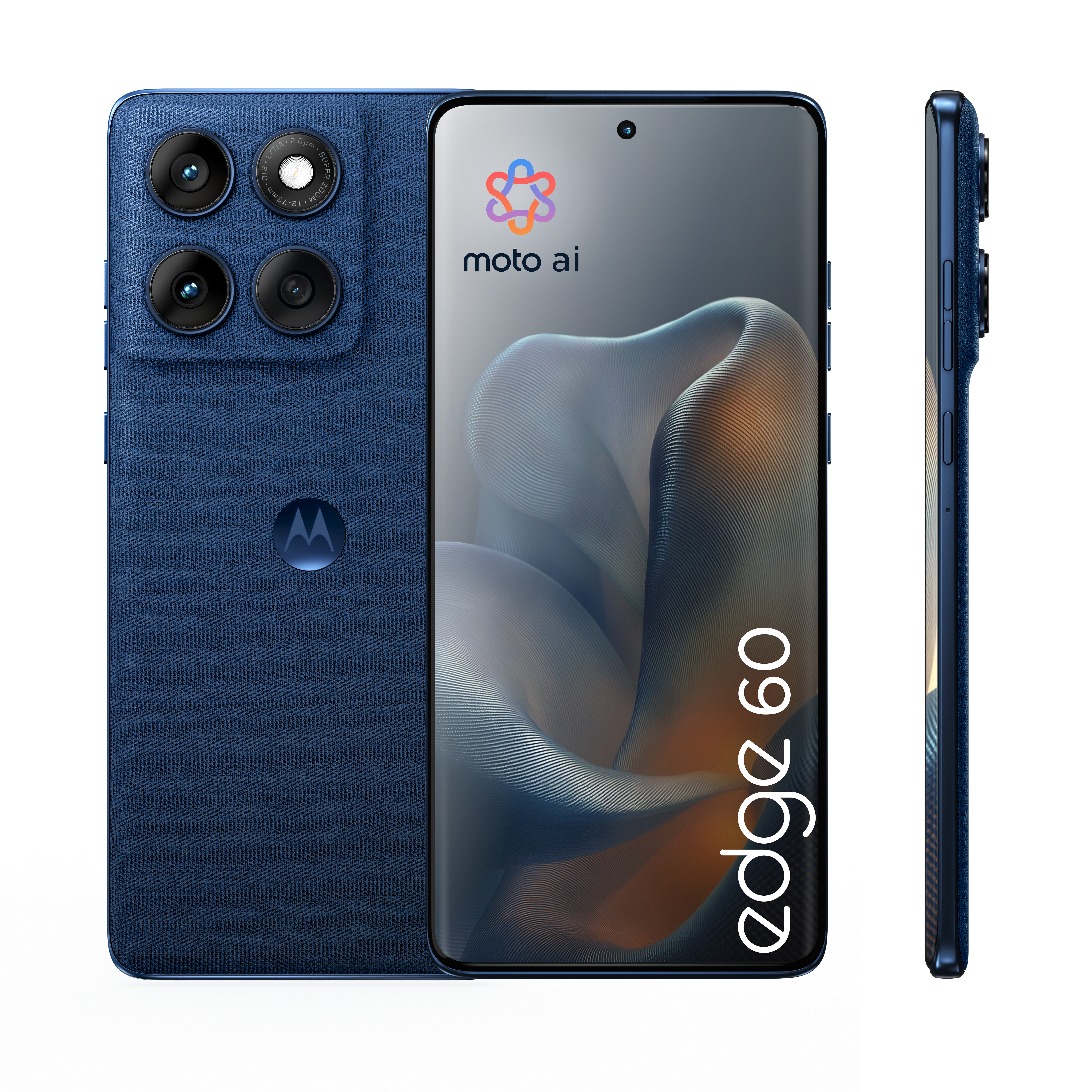 Motorola edge 60 16,9 cm (6.67") Doppia SIM Android 15 5G USB tipo-C 8 GB 512 GB 5200 mAh Blu