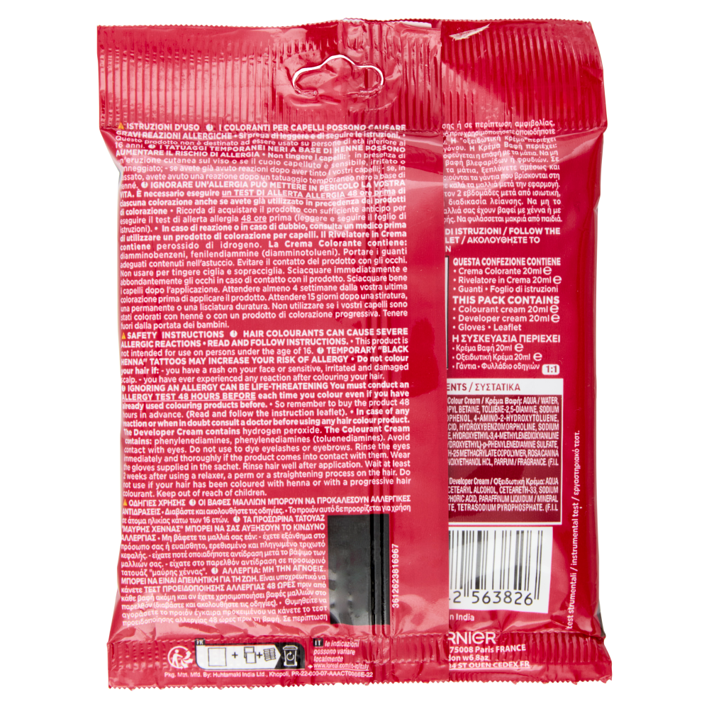 Garnier Color Sensation color retouch Colorazione senza ammoniaca Castano