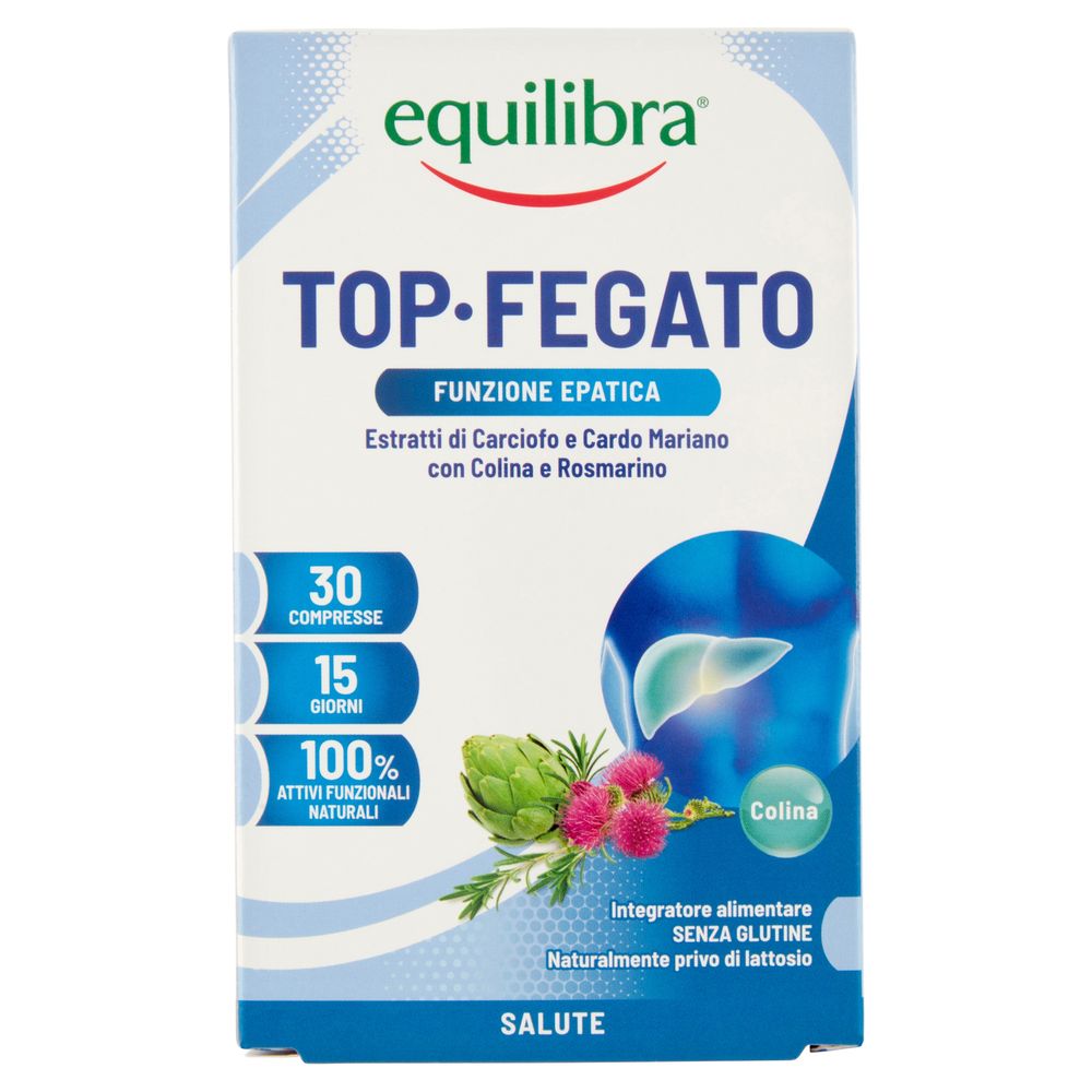 Equilibra Top-Fegato Funzione Epatica 30 Compresse 15,6 g