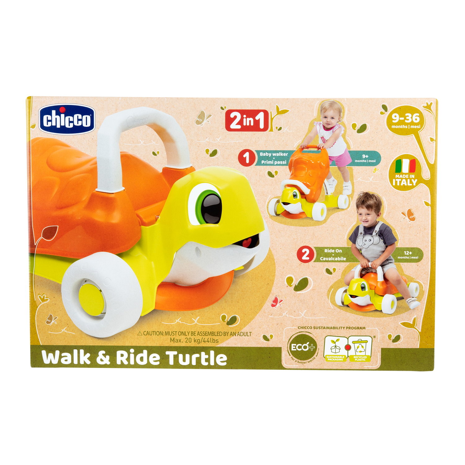 Chicco Tartaruga Primipassi 2in1