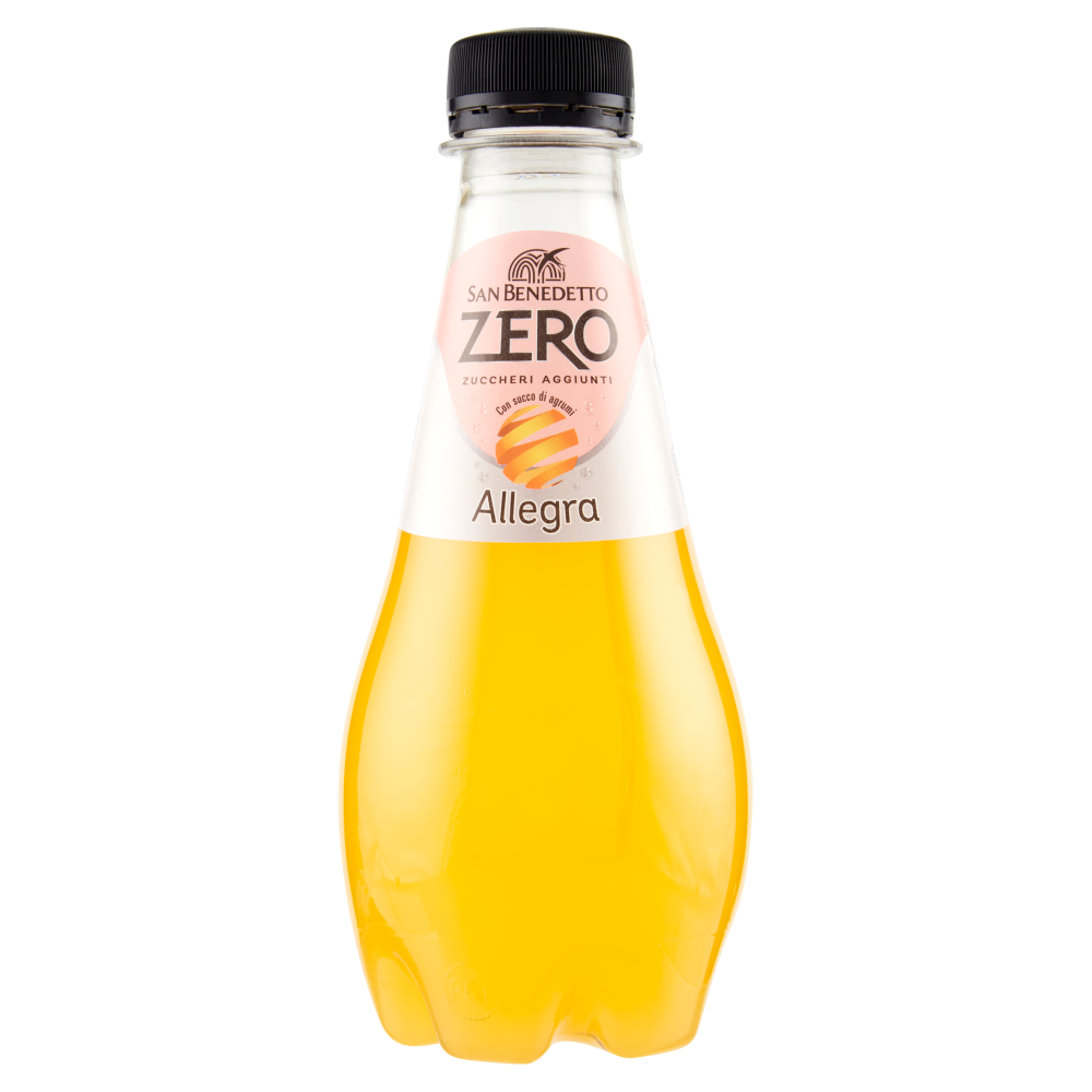 San Benedetto Allegra Zero con succo d'agrumi 0,25 L