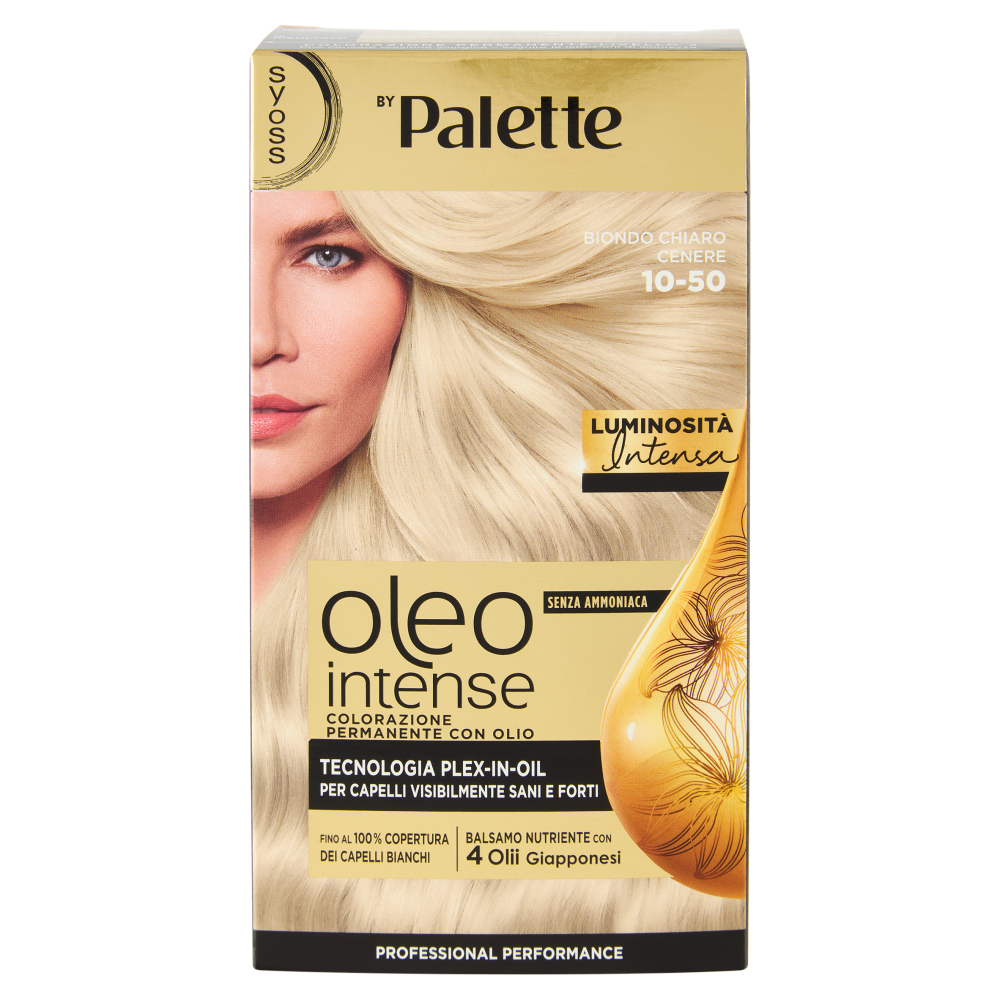 Syoss By Palette oleo intense Biondo Chiaro Cenere 10-50