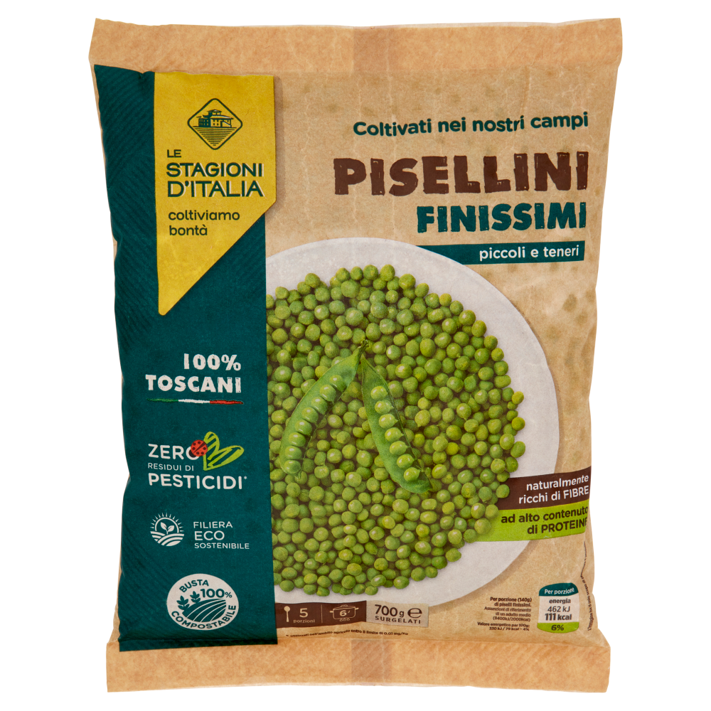 Le Stagioni d'Italia Pisellini Finissimi Surgelati 700 g