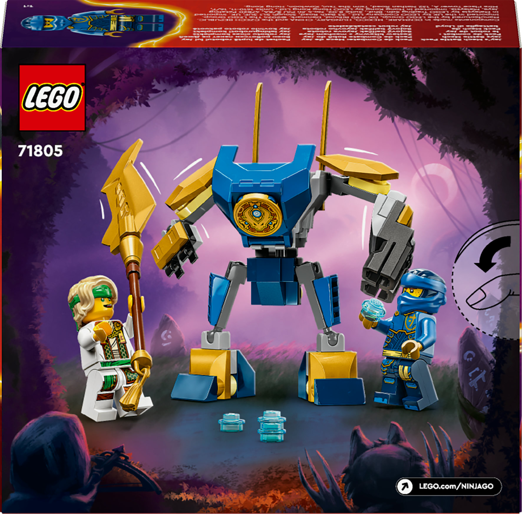 LEGO NINJAGO Pack Mech da battaglia di Jay
