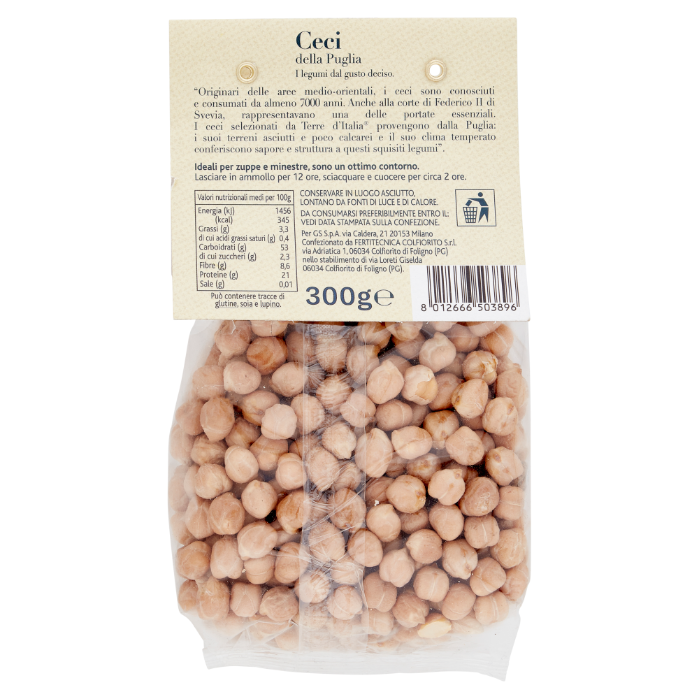 Terre d'Italia Ceci della Puglia 300 g