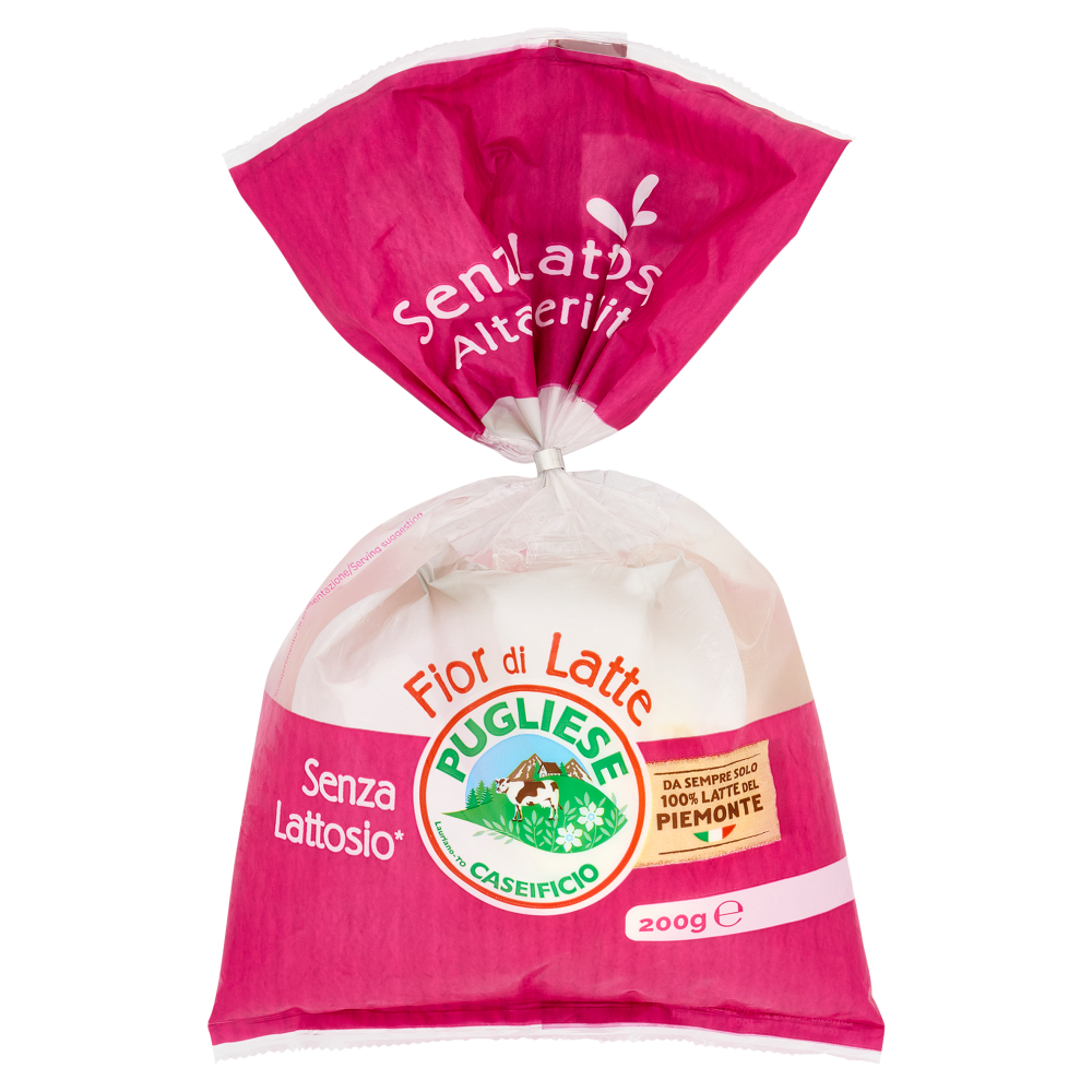 Caseificio Pugliese Fior di Latte Senza Lattosio 200 g