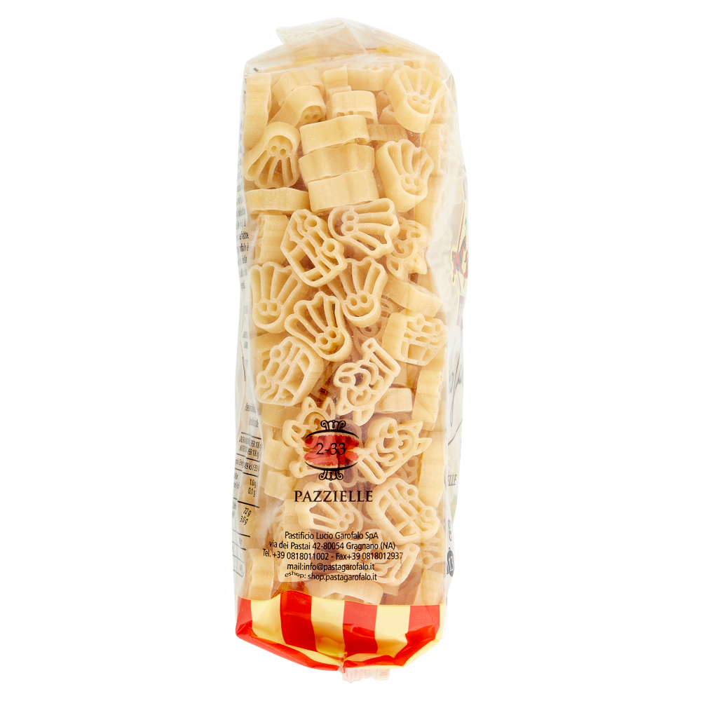 Garofalo La Giostra Dei Bambini Pazzielle No. 2-33 Pasta di Semola Biologica di Grano Duro 500 g