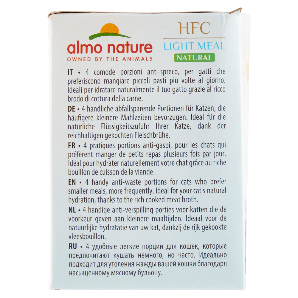 almo nature HFC Light Meal Natural Filetto di Pollo 4 x 50 g