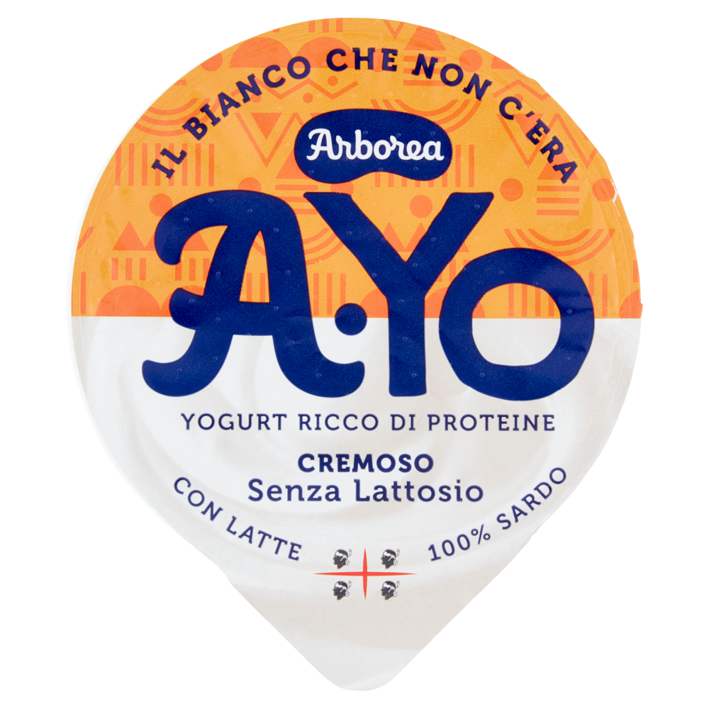 Arborea Ayo Yogurt Ricco di Proteine Senza Lattosio 140 g