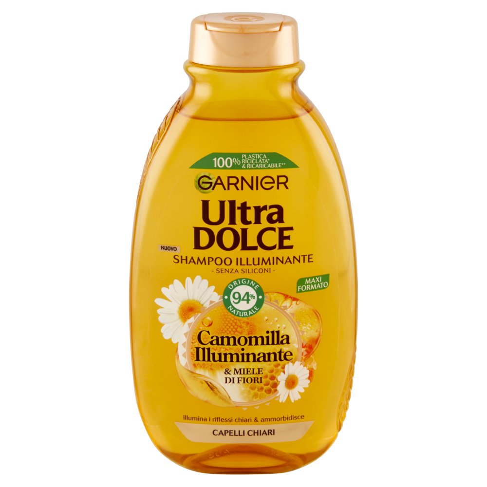 Garnier Ultra Dolce Shampoo Camomilla Miele 300ml Carrefour