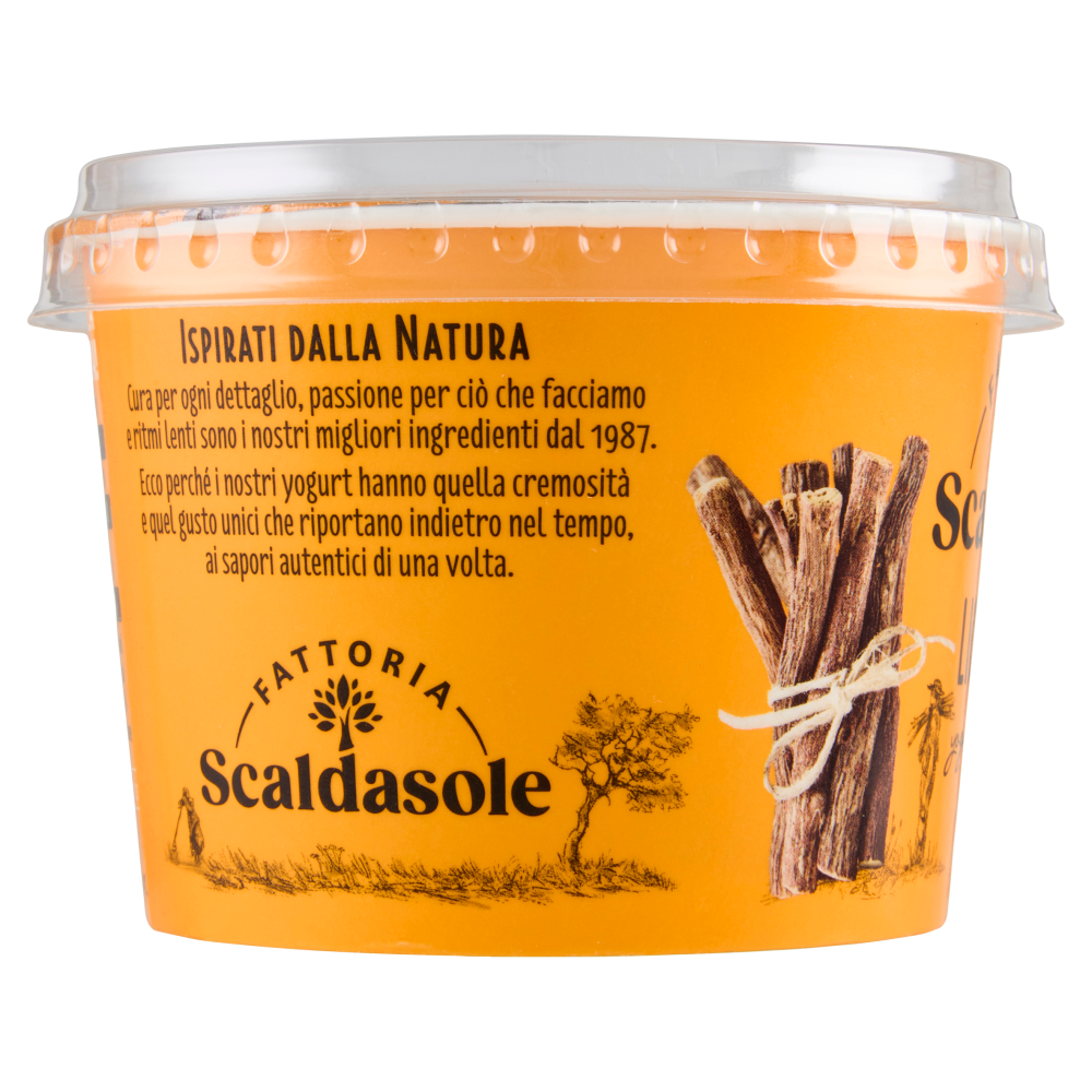 Fattoria Scaldasole Liquirizia yogurt biologico 250 g