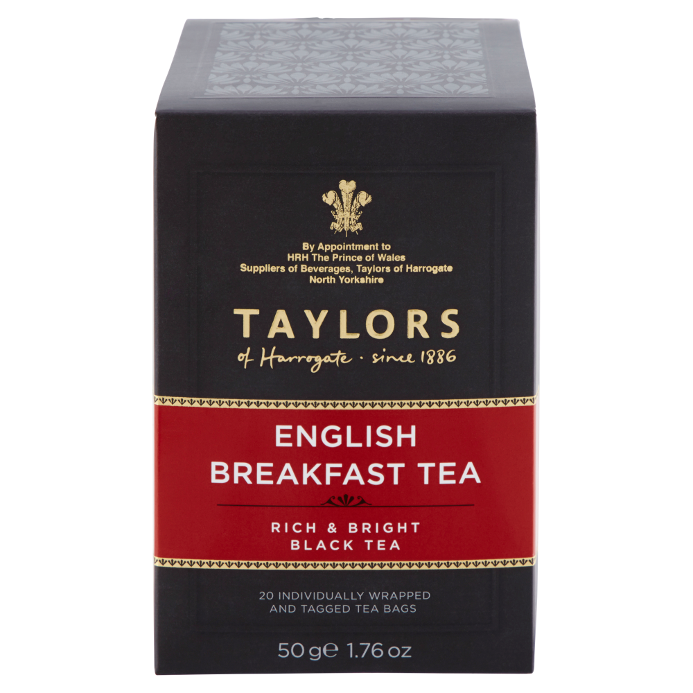 Taylors of Harrogate English Breakfast Tea 20 Tea Bags 50 g