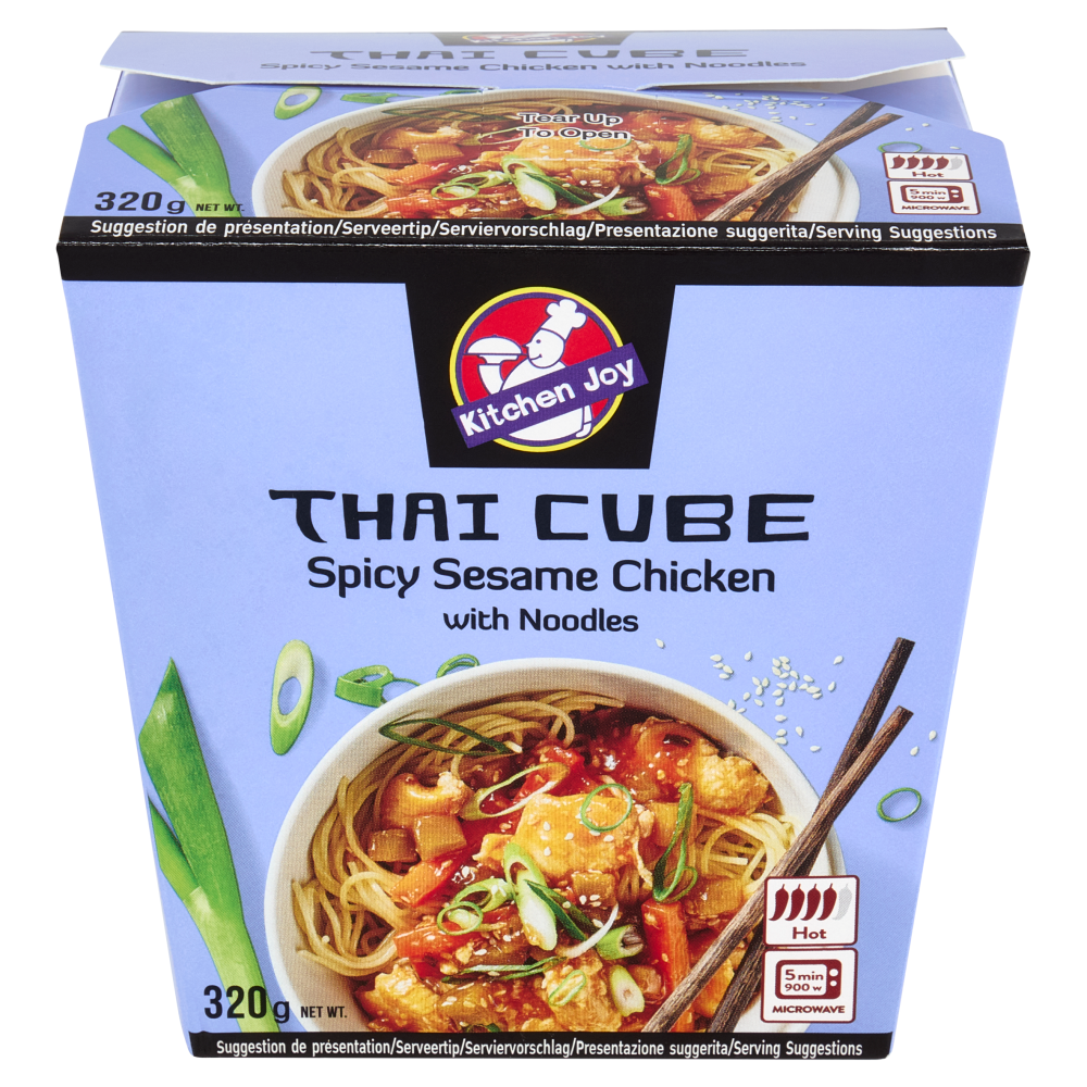 Kitchen Joy Thai Cube Spicy Sesame Chicken with Noodles 320 g