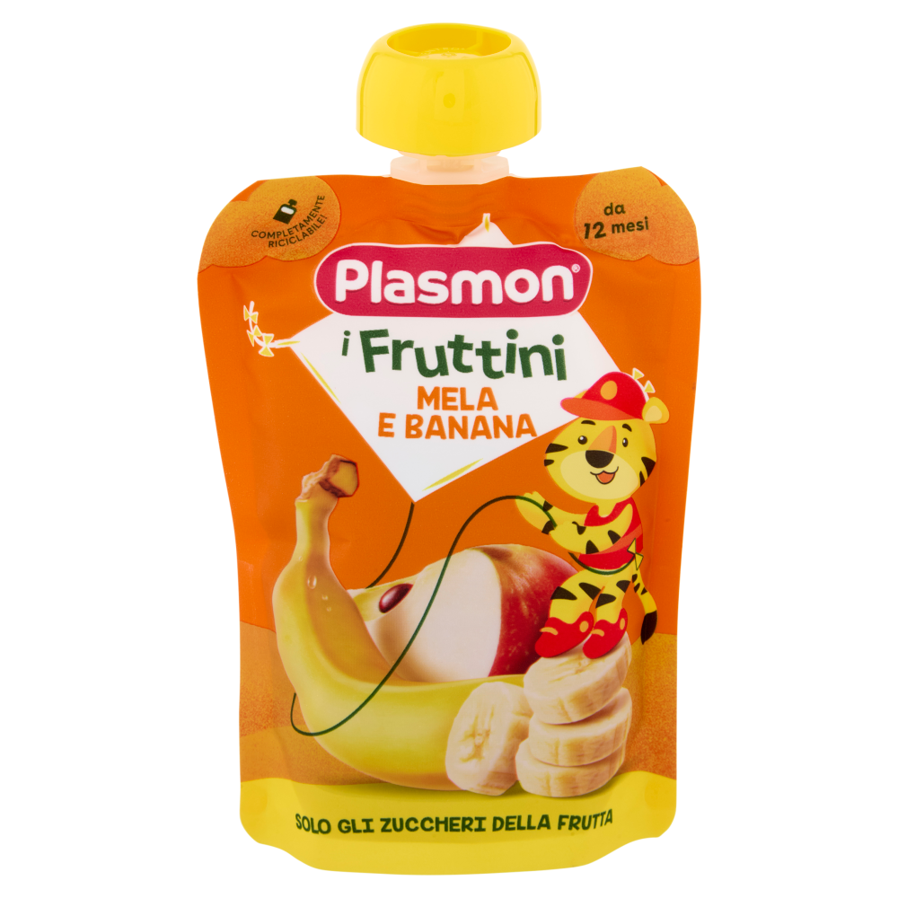 Plasmon i Fruttini Mela e Banana 130 g