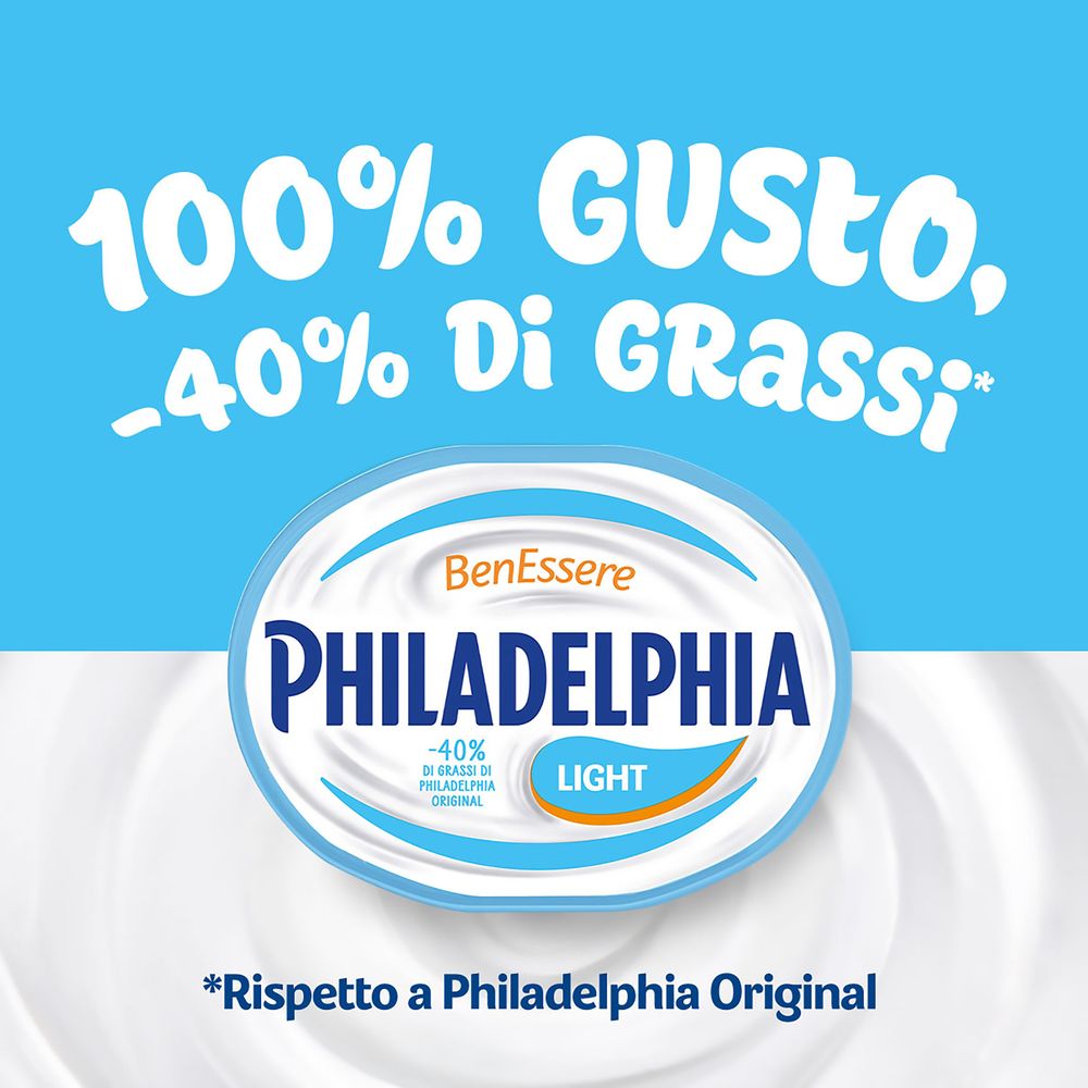 Philadelphia Light Formaggio Fresco cremoso Vaschetta 175g