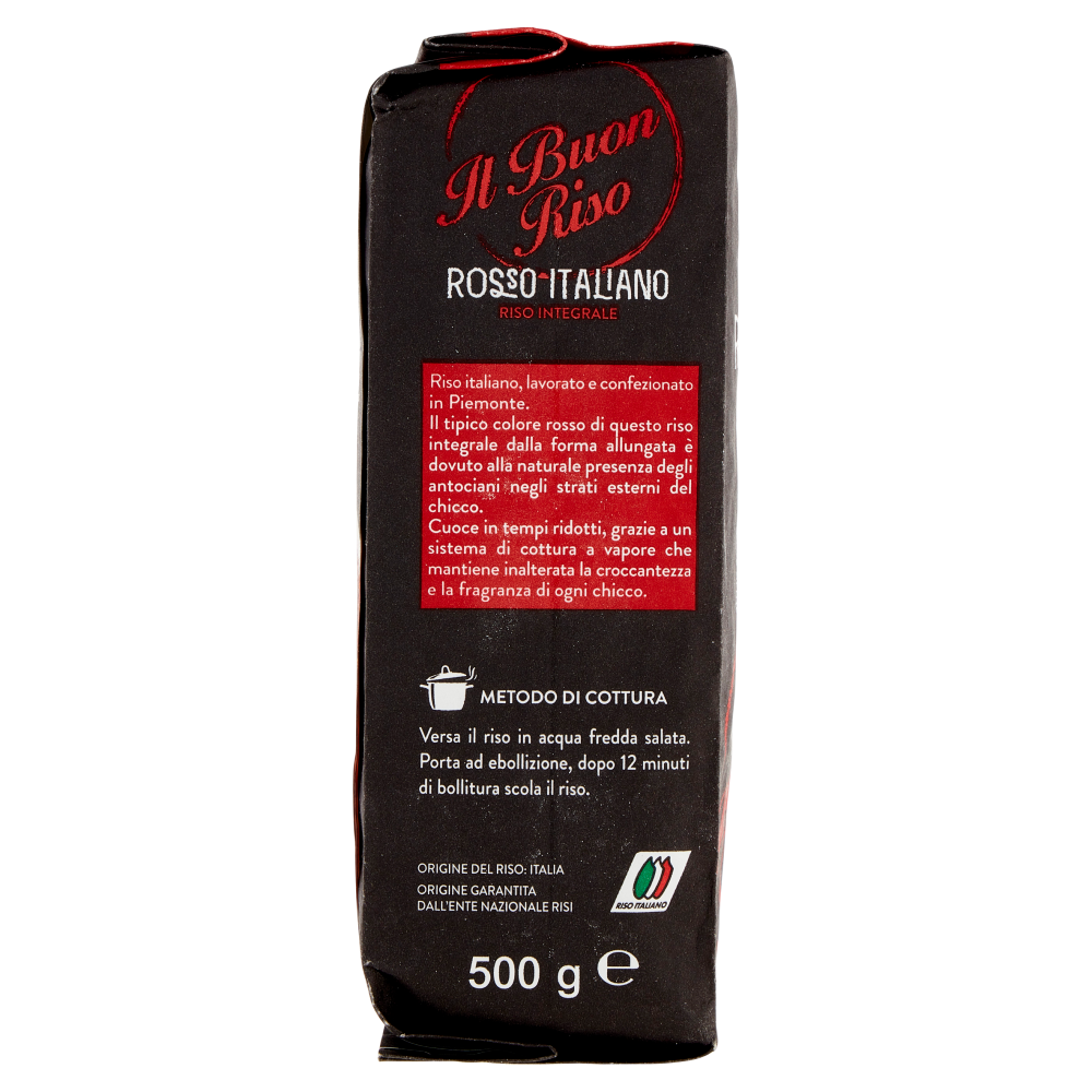 Il Buon Riso Rosso Italiano Integrale Parboiled 500 g