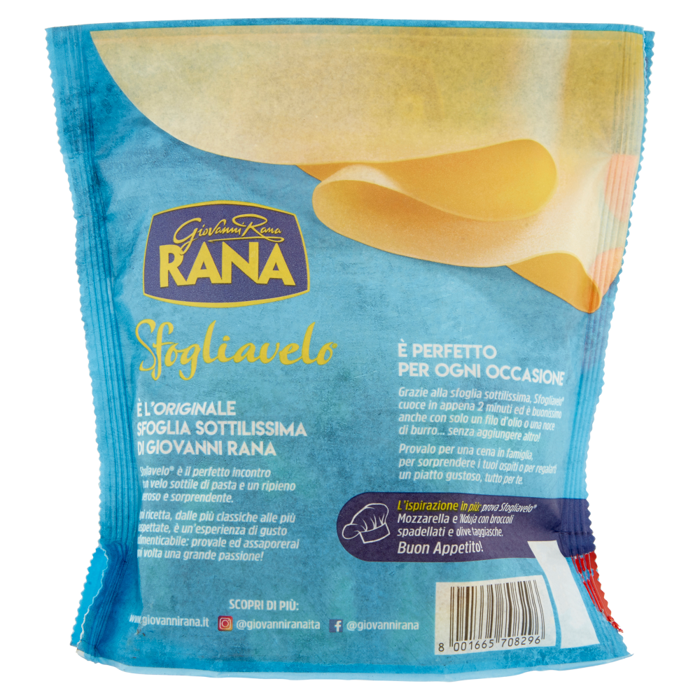 Giovanni Rana Sfogliavelo Mozzarella e 'Nduja 250 g