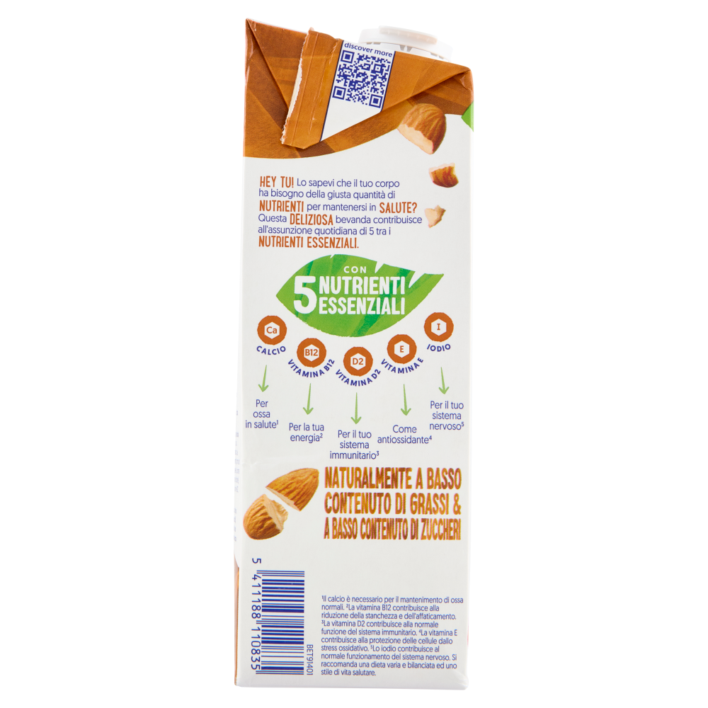 ALPRO Classico, Bevanda alla Mandorla, 100% vegetale con vitamine B2, B12 e D 1 Litro