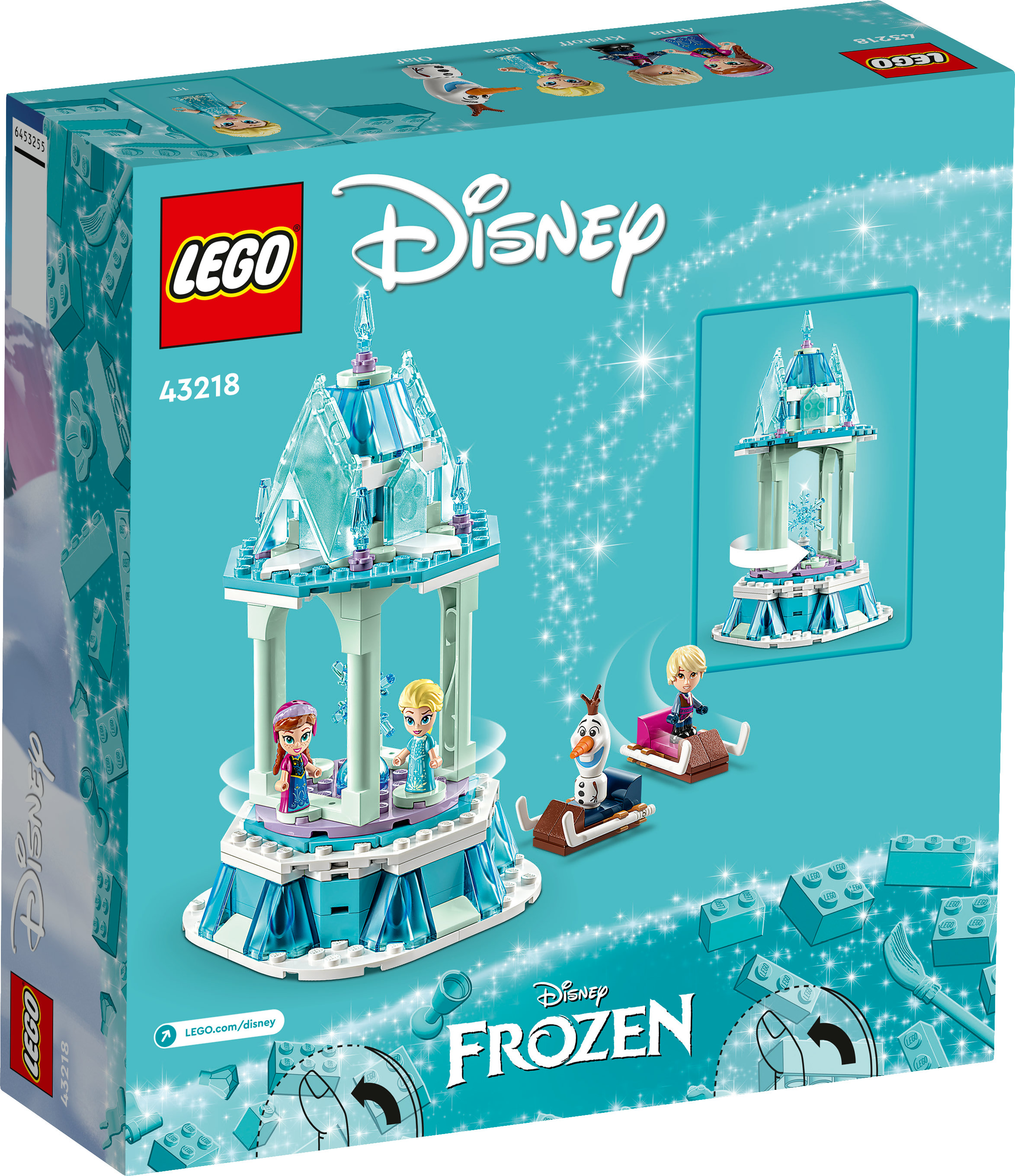 LEGO Disney Princess La giostra magica di Anna ed Elsa