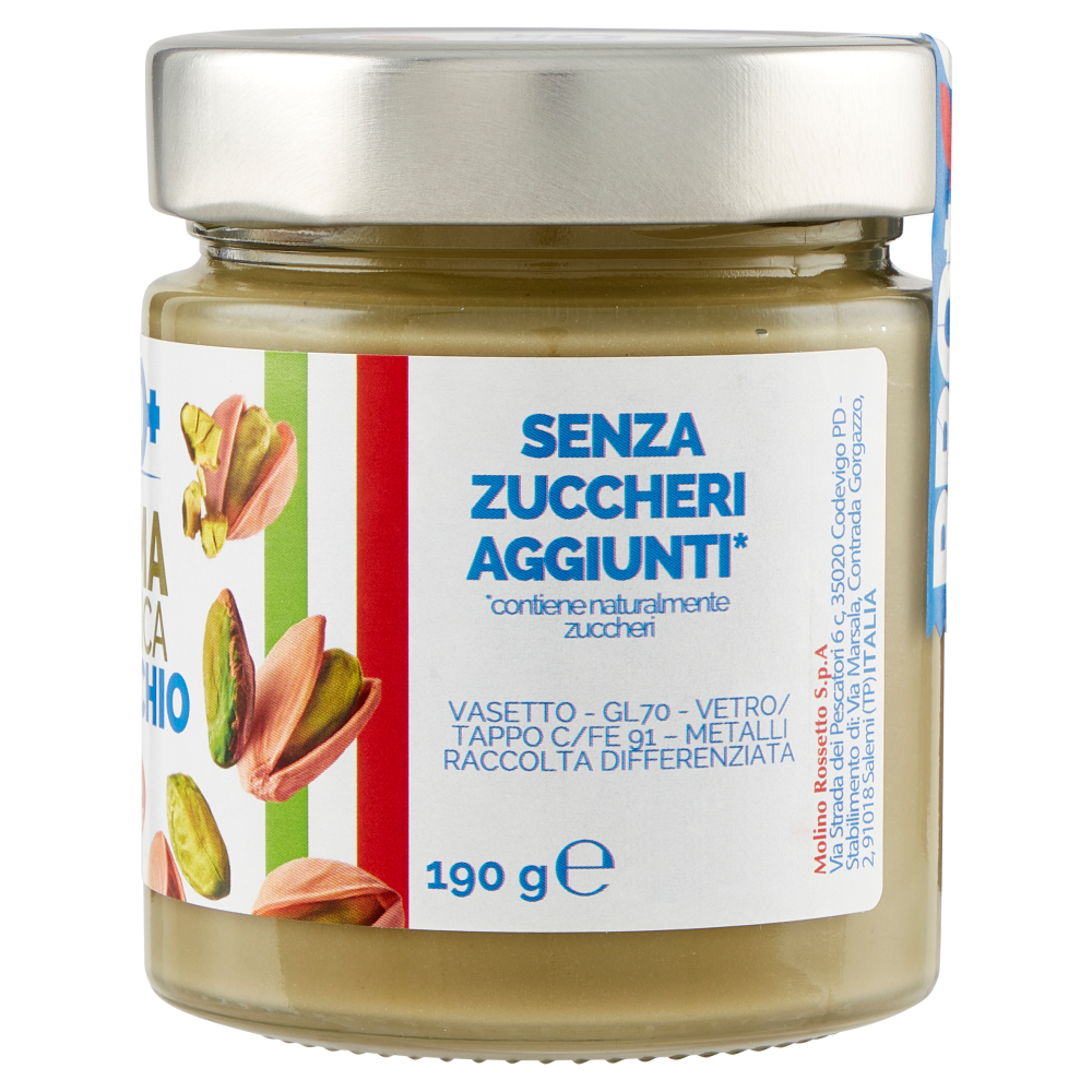 Molino Rossetto Pro+ Crema Proteica Pistacchio 190 g