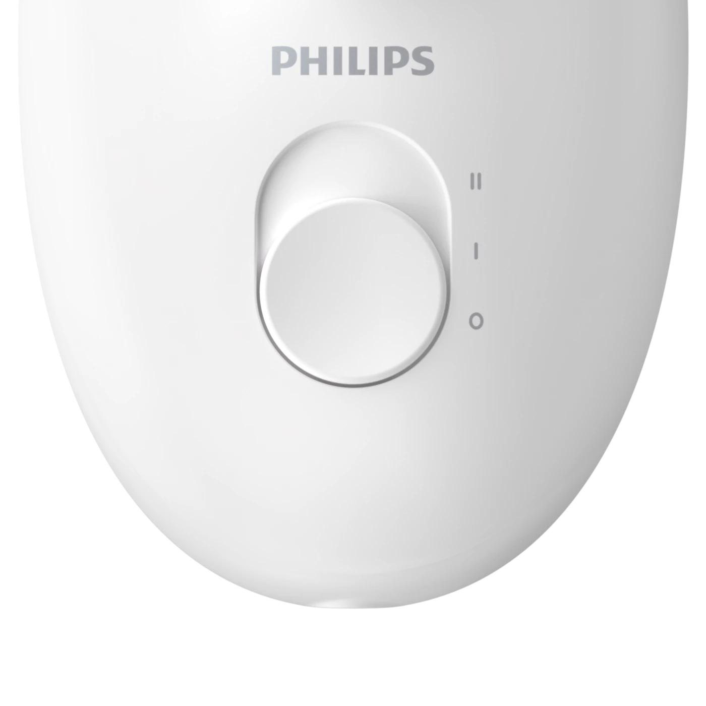 Philips Satinelle Essential Epilatore compatto con cavo bianco e verde BRE224/00