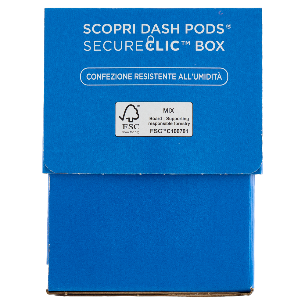 Dash Pods Detersivo Lavatrice In Capsule, Classico, 30 Lavaggi 543 g