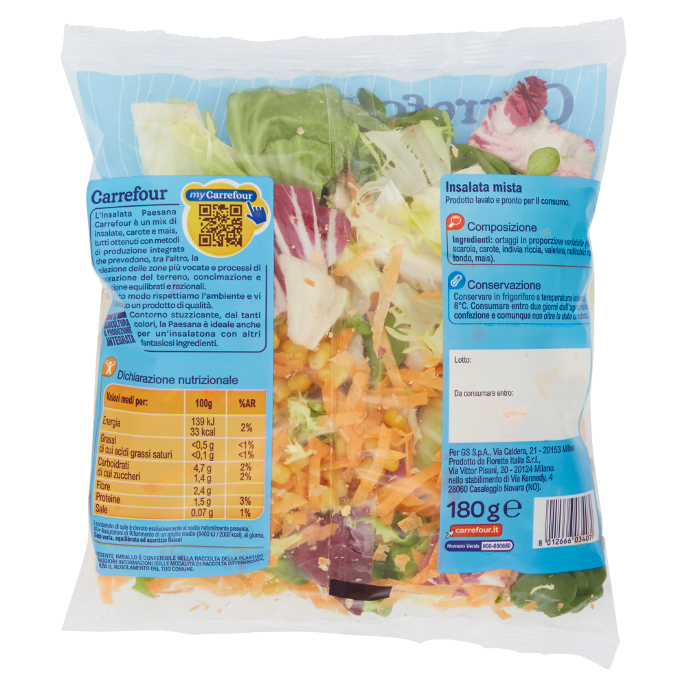 Carrefour Insalata Paesana 180 g