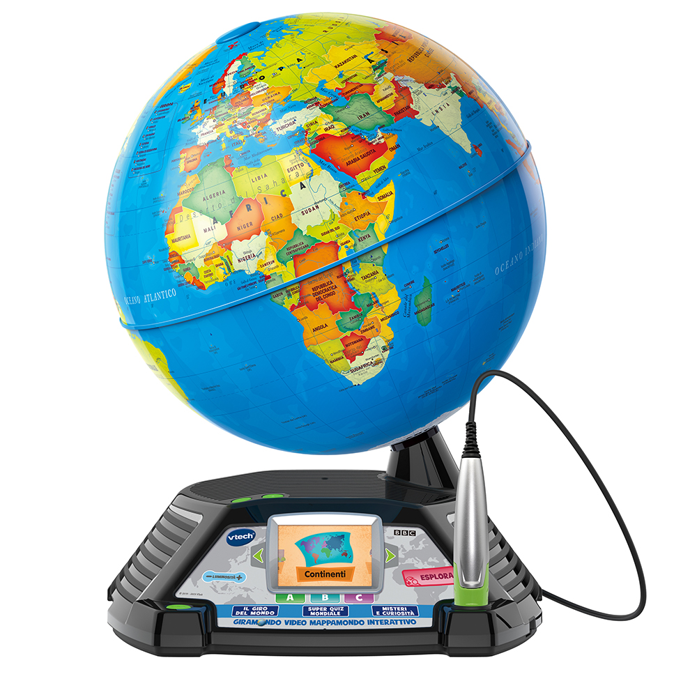 VTech Giramondo Video Mappamondo Interattivo