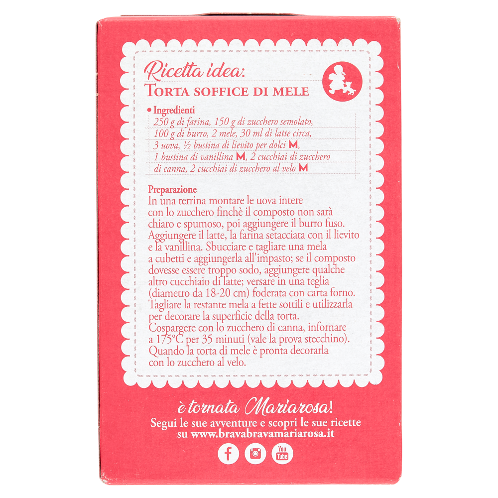 Mariarosa Lievito per dolci Agente Lievitante 10 x 16 g